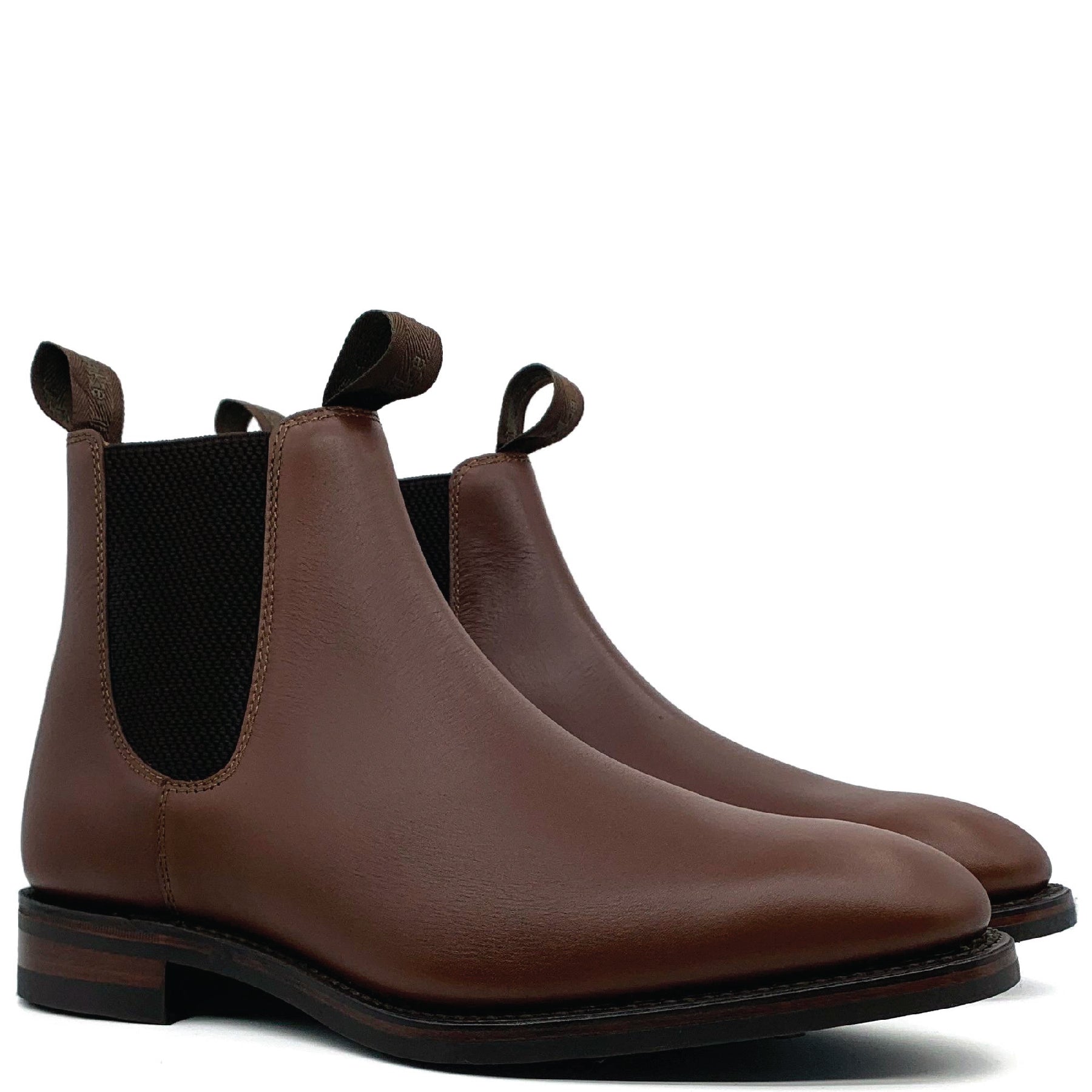 Chatsworth Dainite Brown Waxed Chelsea