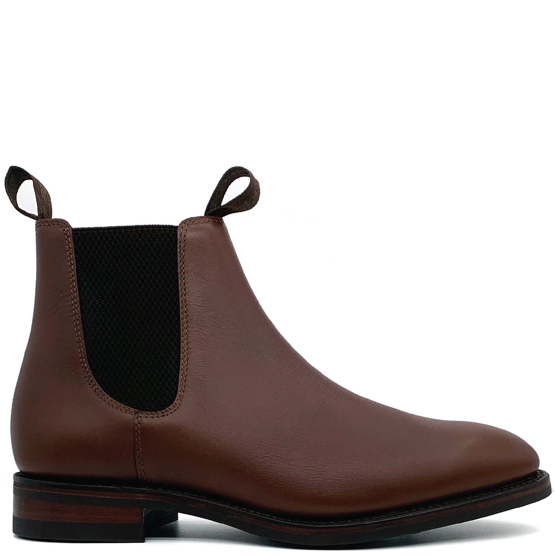 Chatsworth Dainite Brown Waxed Chelsea