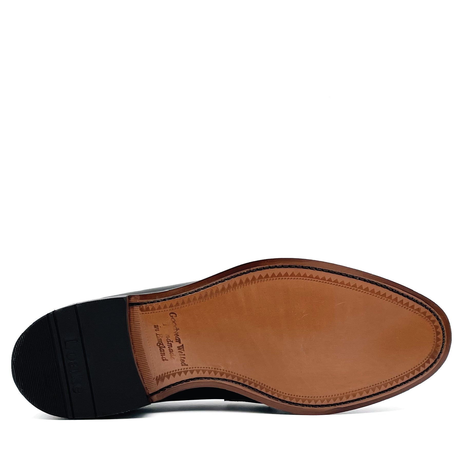 Imperial Black Polished Apron Penny Loafer