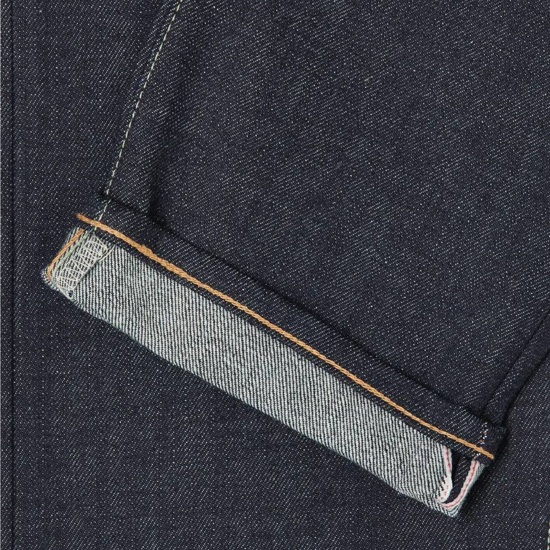 Kurabo Regular Tapered Blue Unwashed Red Selvage 14oz