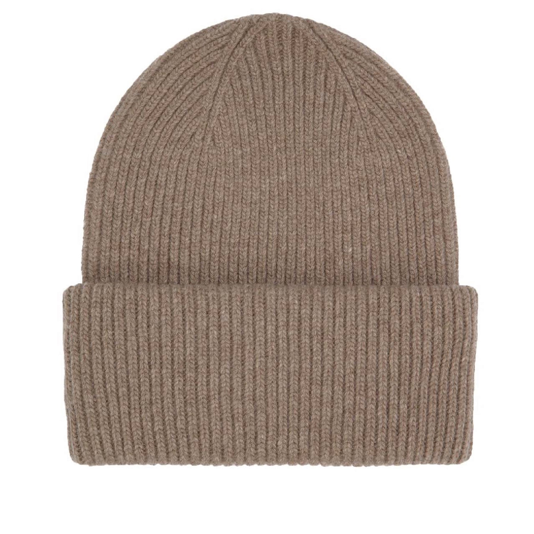 Merino Wool Hat Warm Taupe