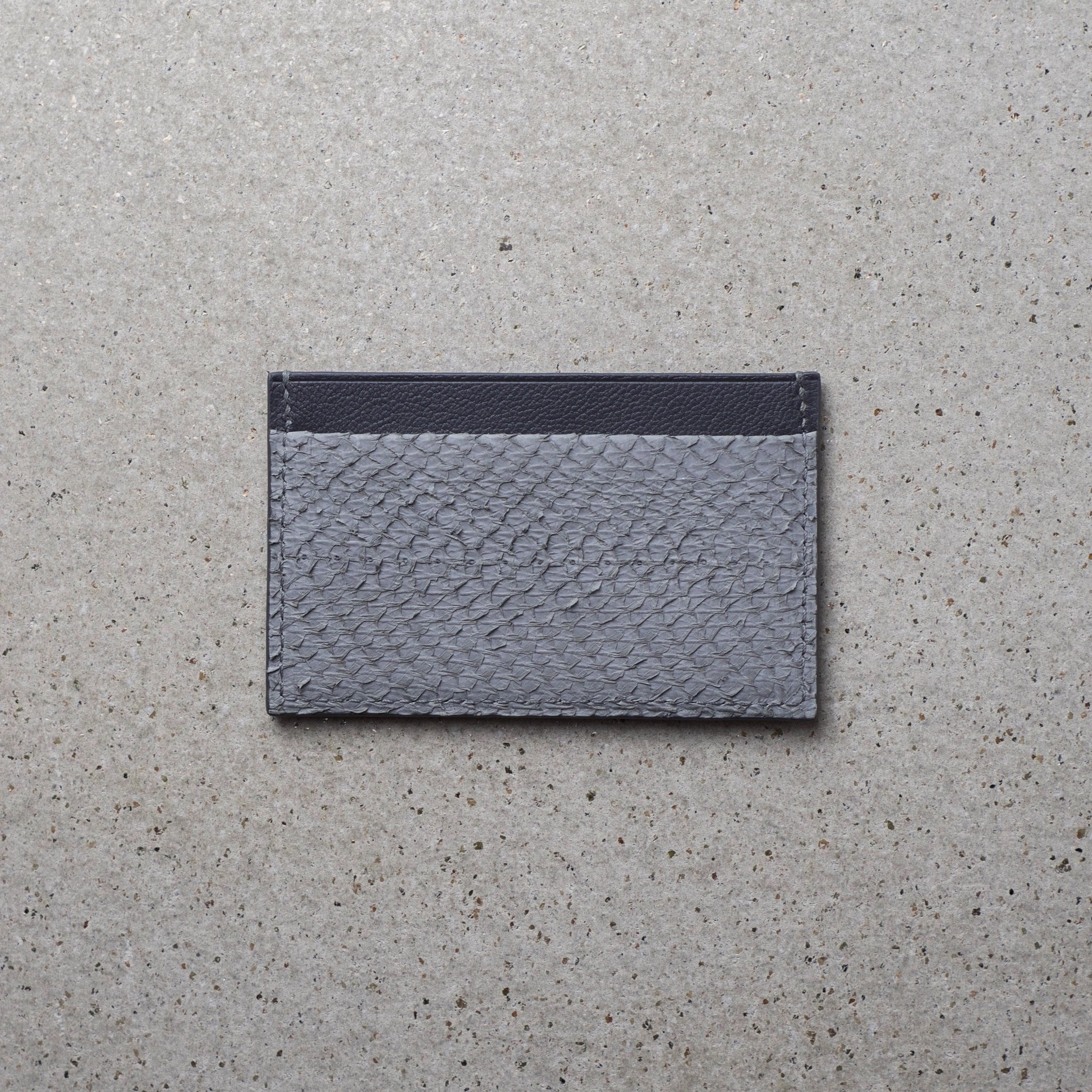 Card Wallet Minimalist Gray
