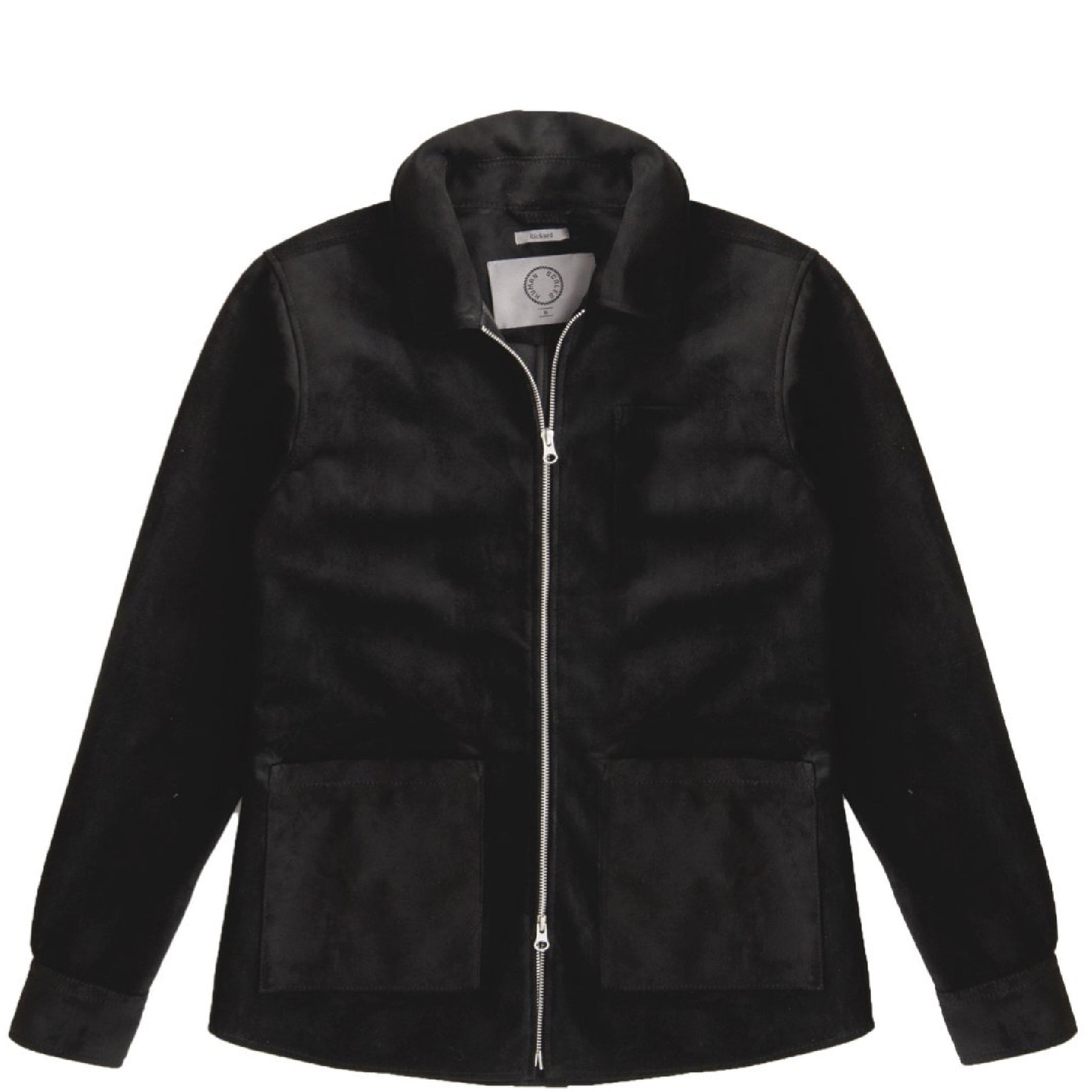 Rickard Vegan Suede Black