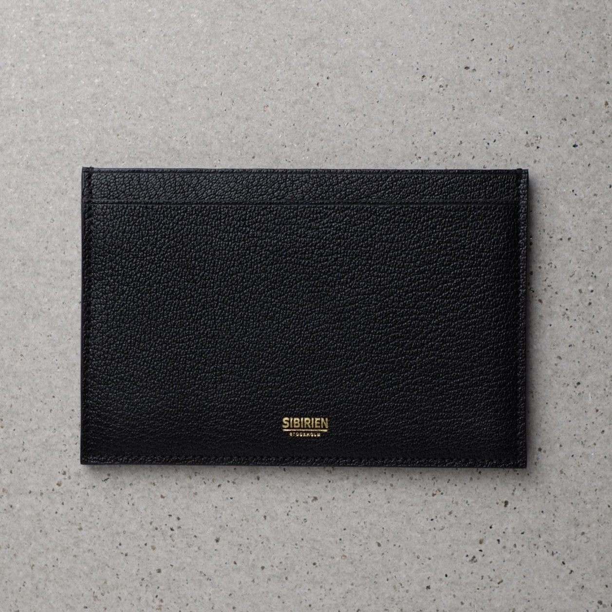 Travel Wallet Minimalist Black