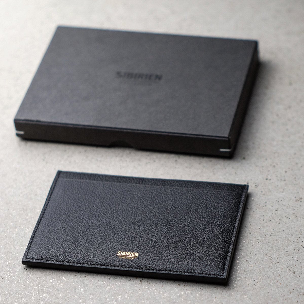 Travel Wallet Minimalist Black