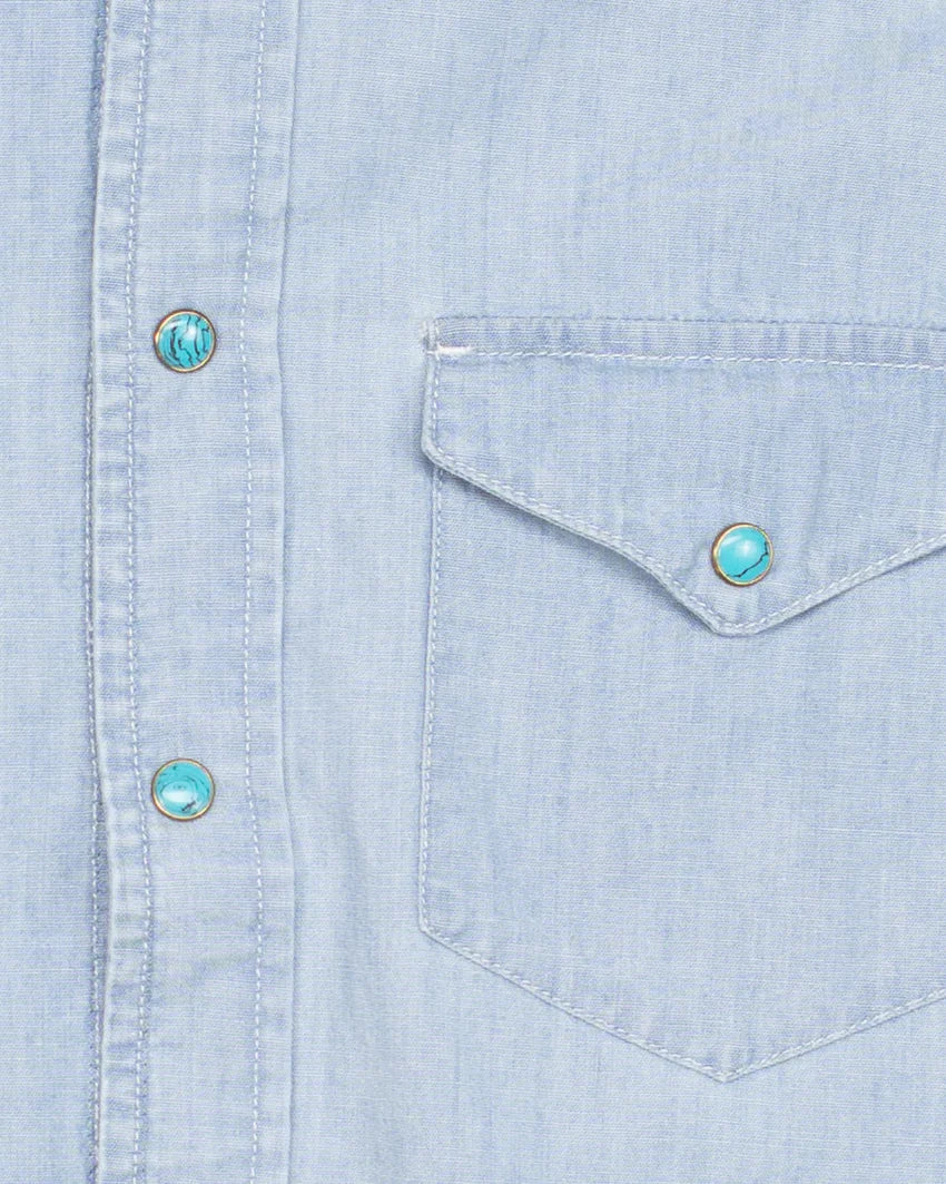 Western Shirt Flagstaff Light Chambray