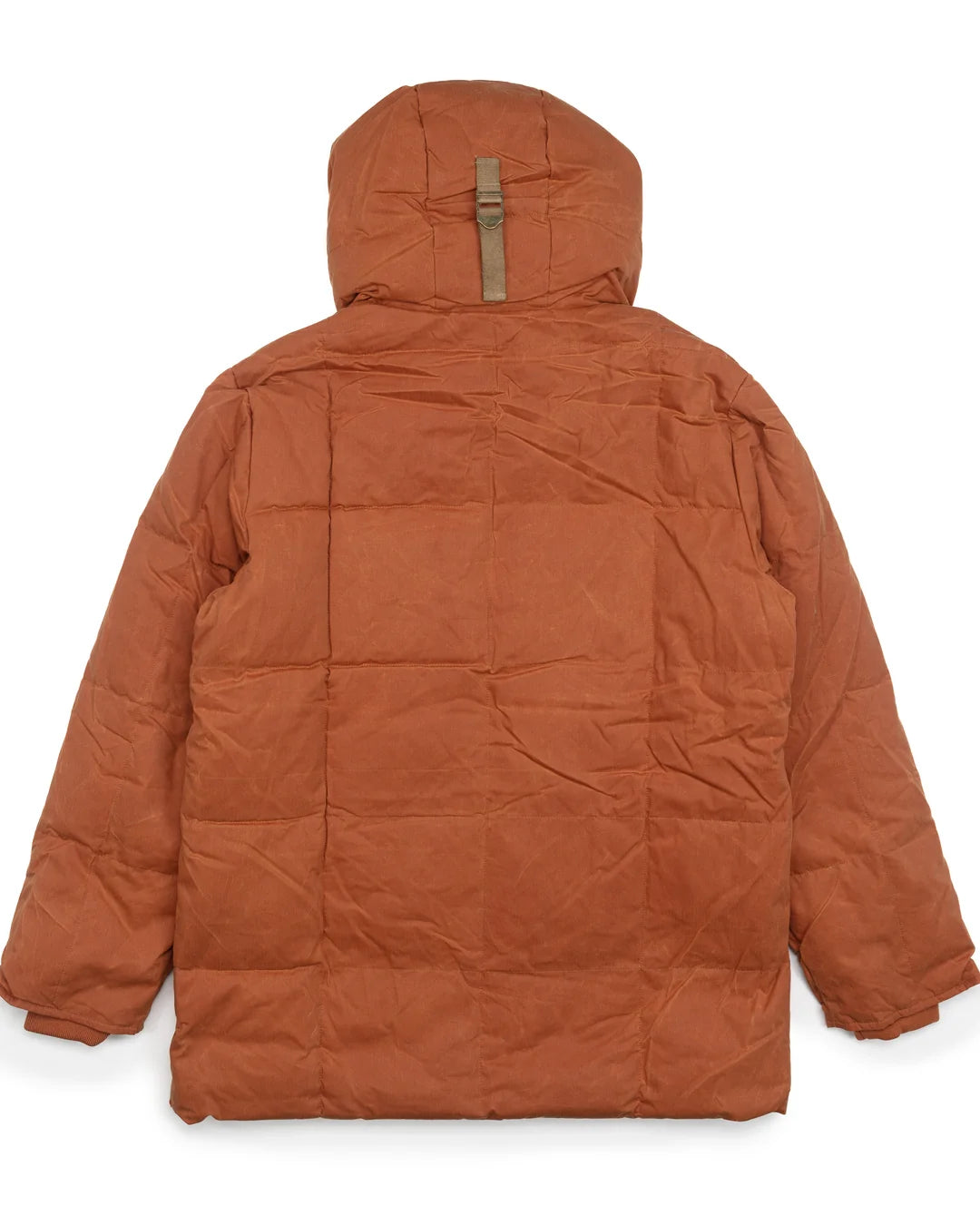 Down Expedition Parka Hbt Waxed Dark Orange