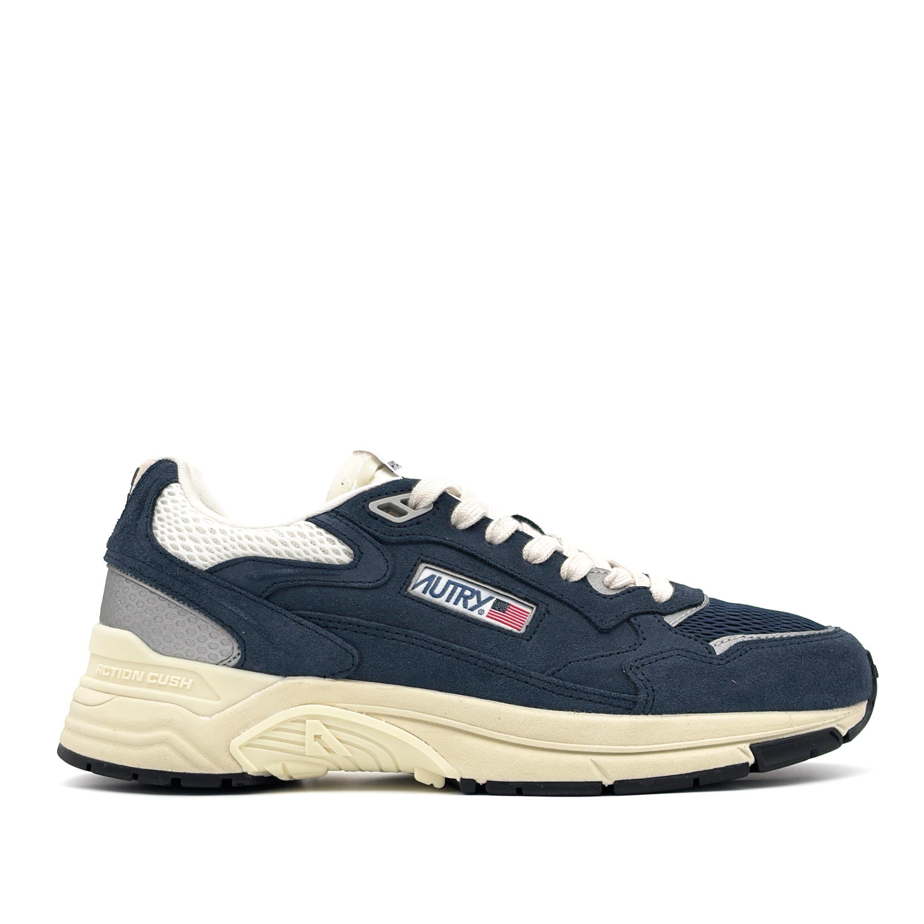 Hyperway Low Man Suede Mesh Bluette Silver