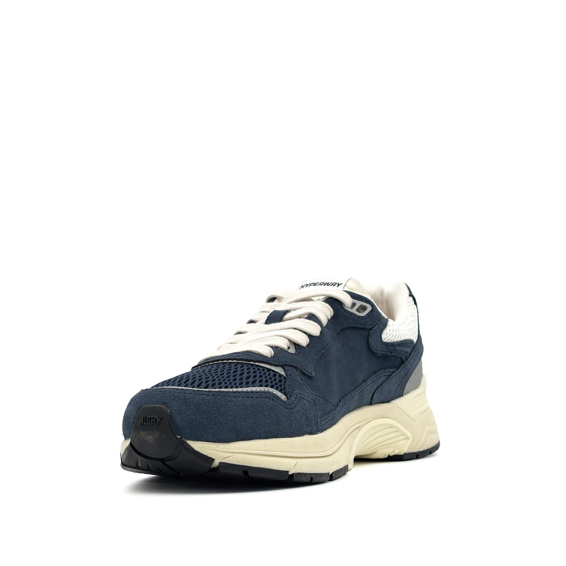 Hyperway Low Man Suede Mesh Bluette Silver