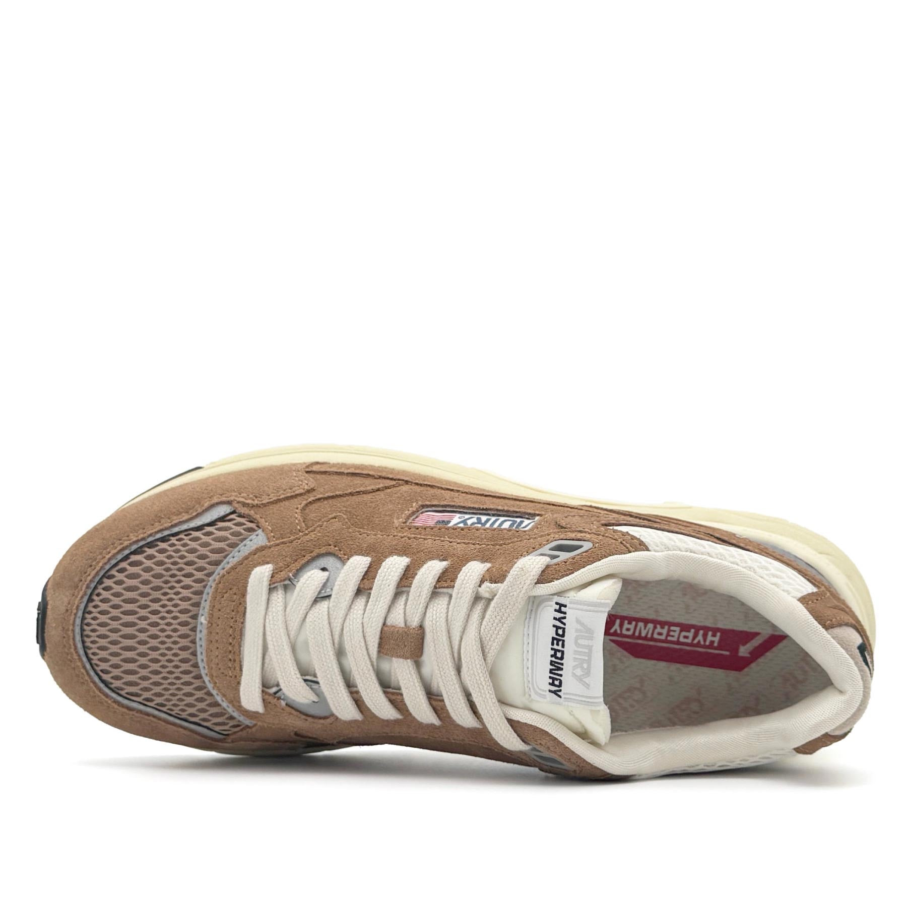 Hyperway Low Man Suede Mesh Cigar Silver
