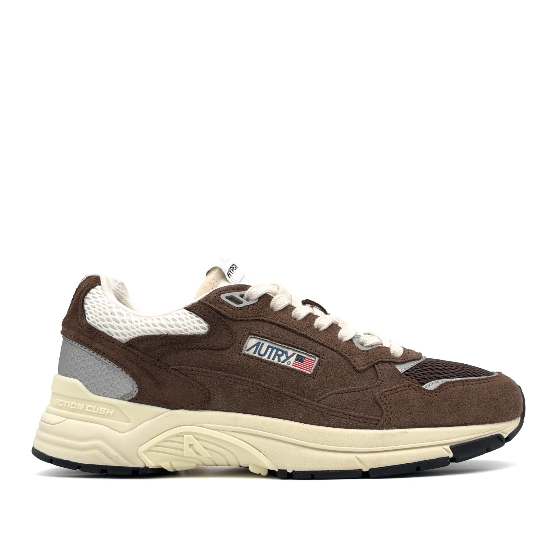 Hyperway Low Man Suede Mesh Cotton Marshmallow Terracotta