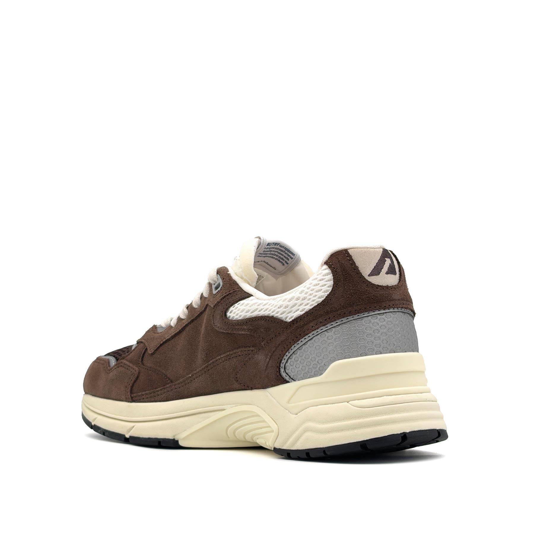 Hyperway Low Man Suede Mesh Cotton Marshmallow Terracotta