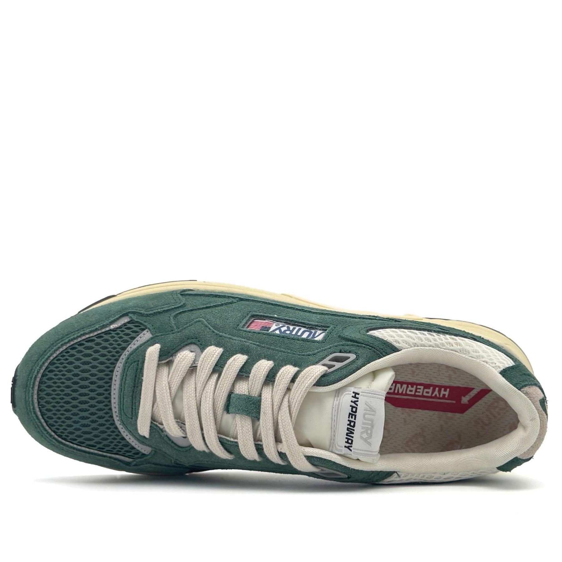 Hyperway Low Man Suede Mesh Malach Silver