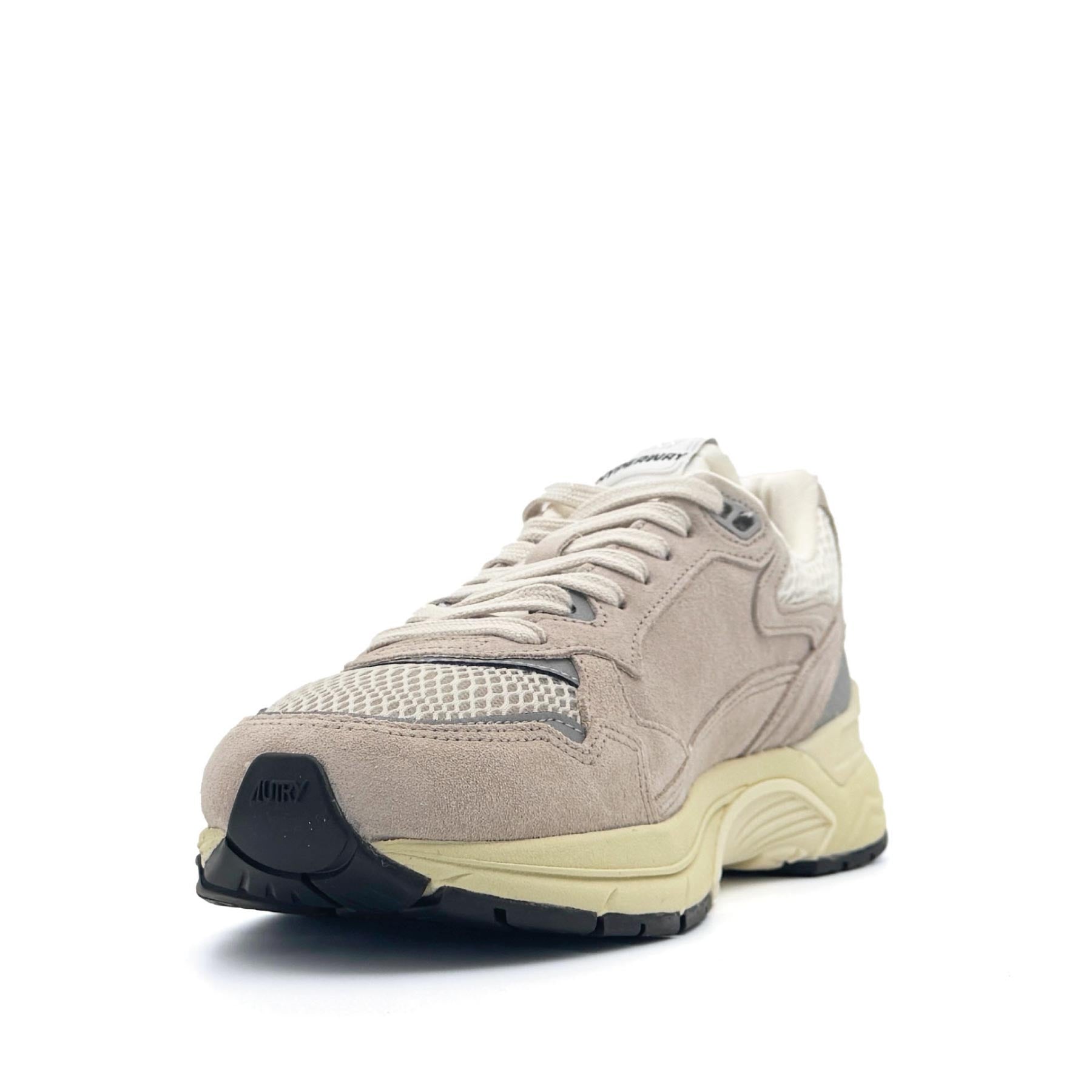 Hyperway Low Man Suede Mesh Sand Silver