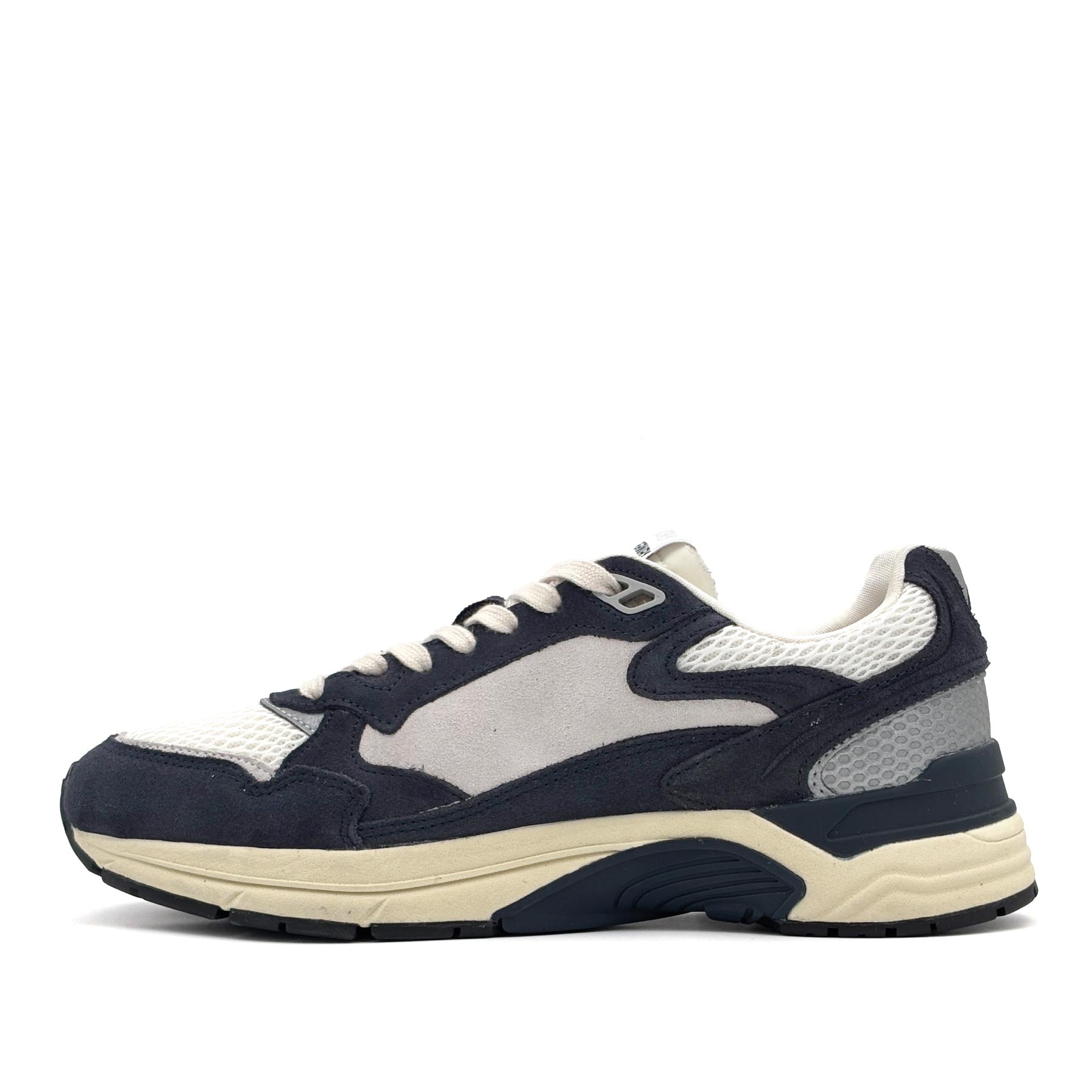 Hyperway Low Man Suede Mesh Sport Blue Silver