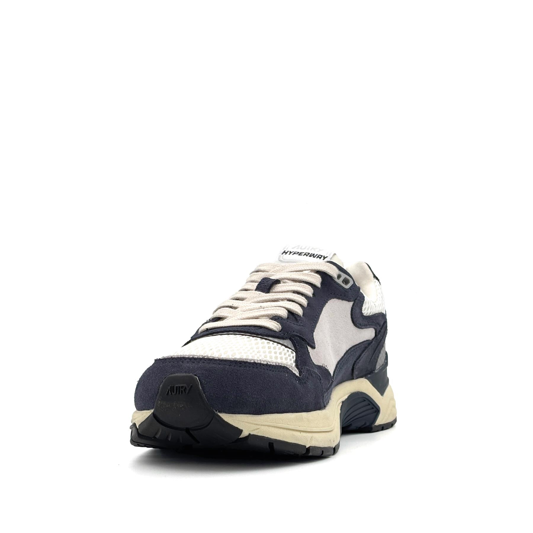 Hyperway Low Man Suede Mesh Sport Blue Silver