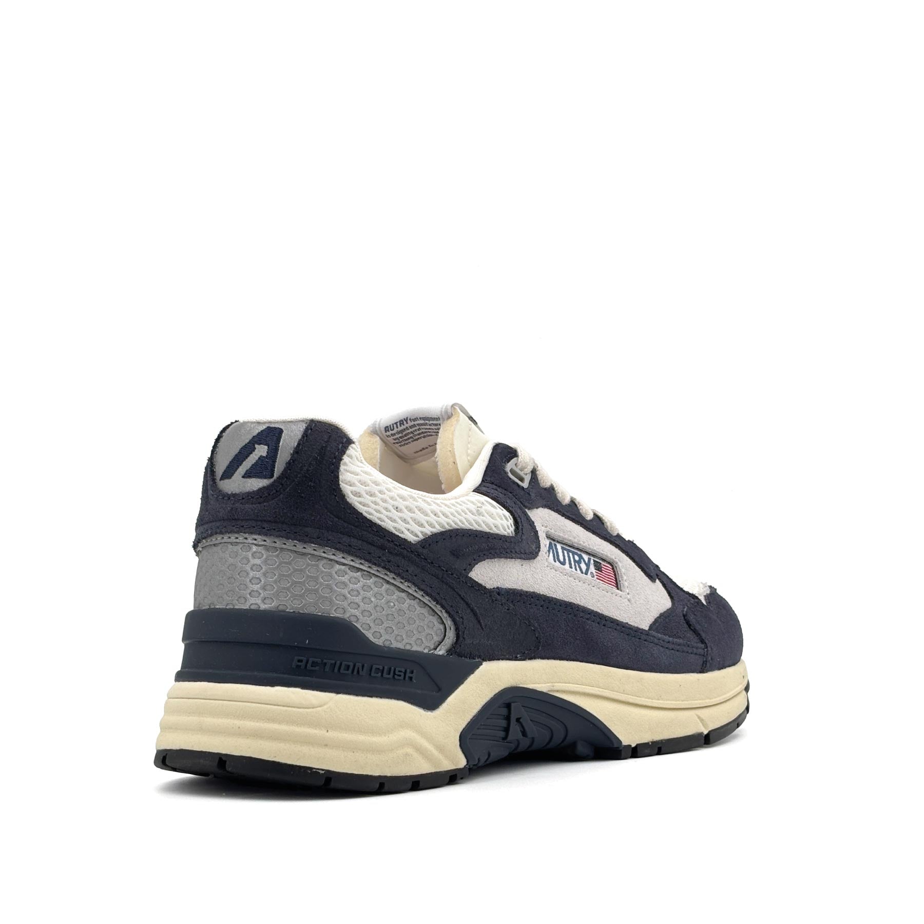 Hyperway Low Man Suede Mesh Sport Blue Silver