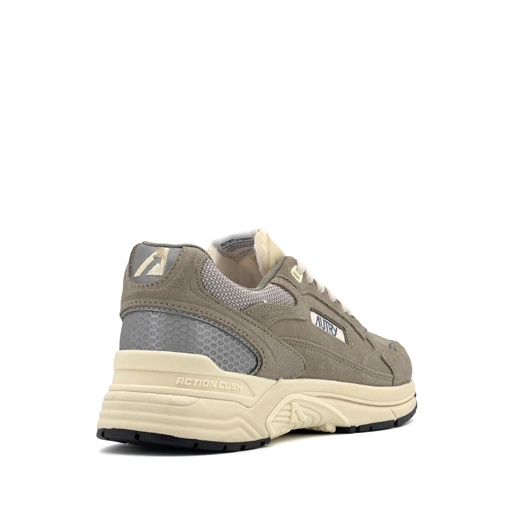 Hyperway Low Man Suede Meshref Thyme Silver