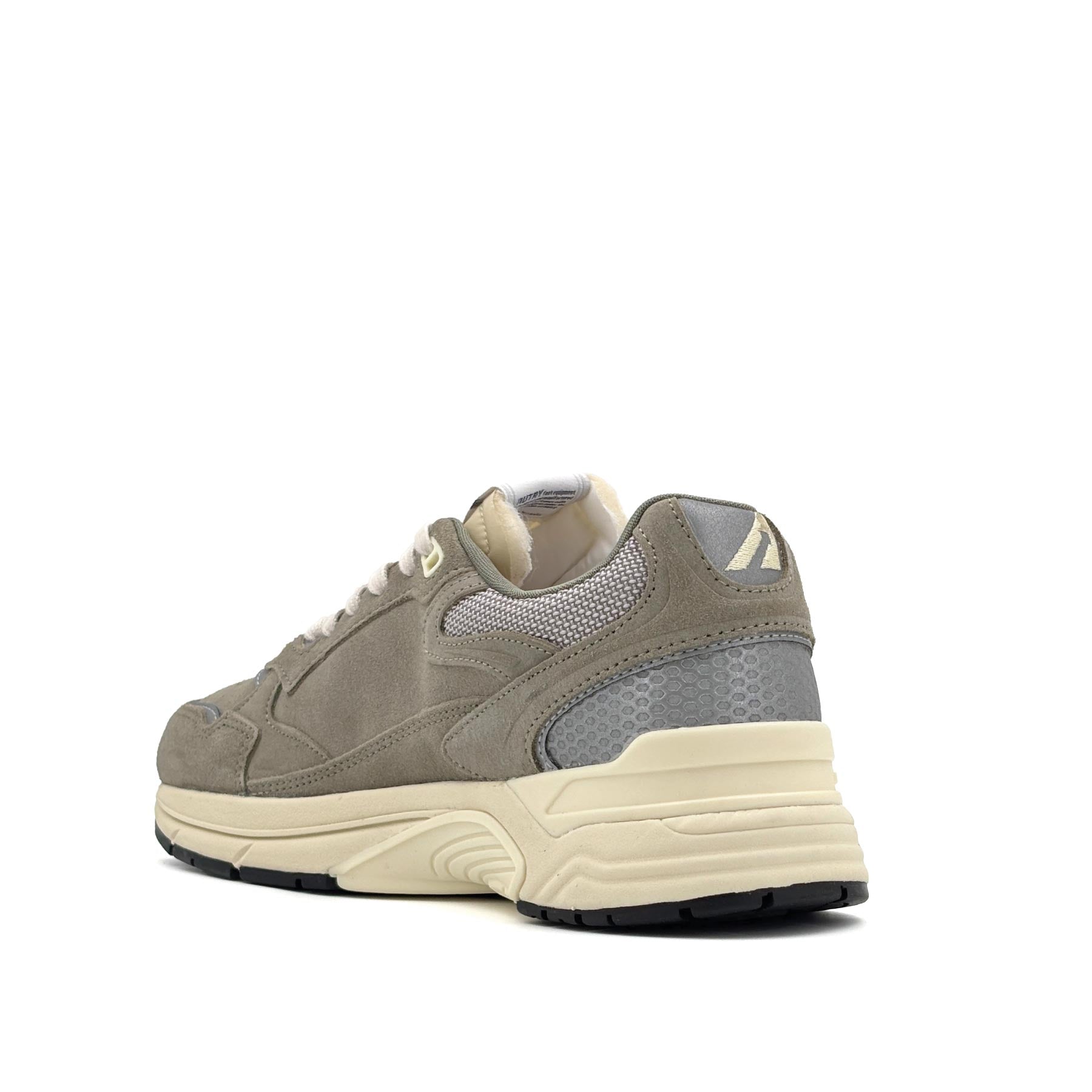 Hyperway Low Man Suede Meshref Thyme Silver
