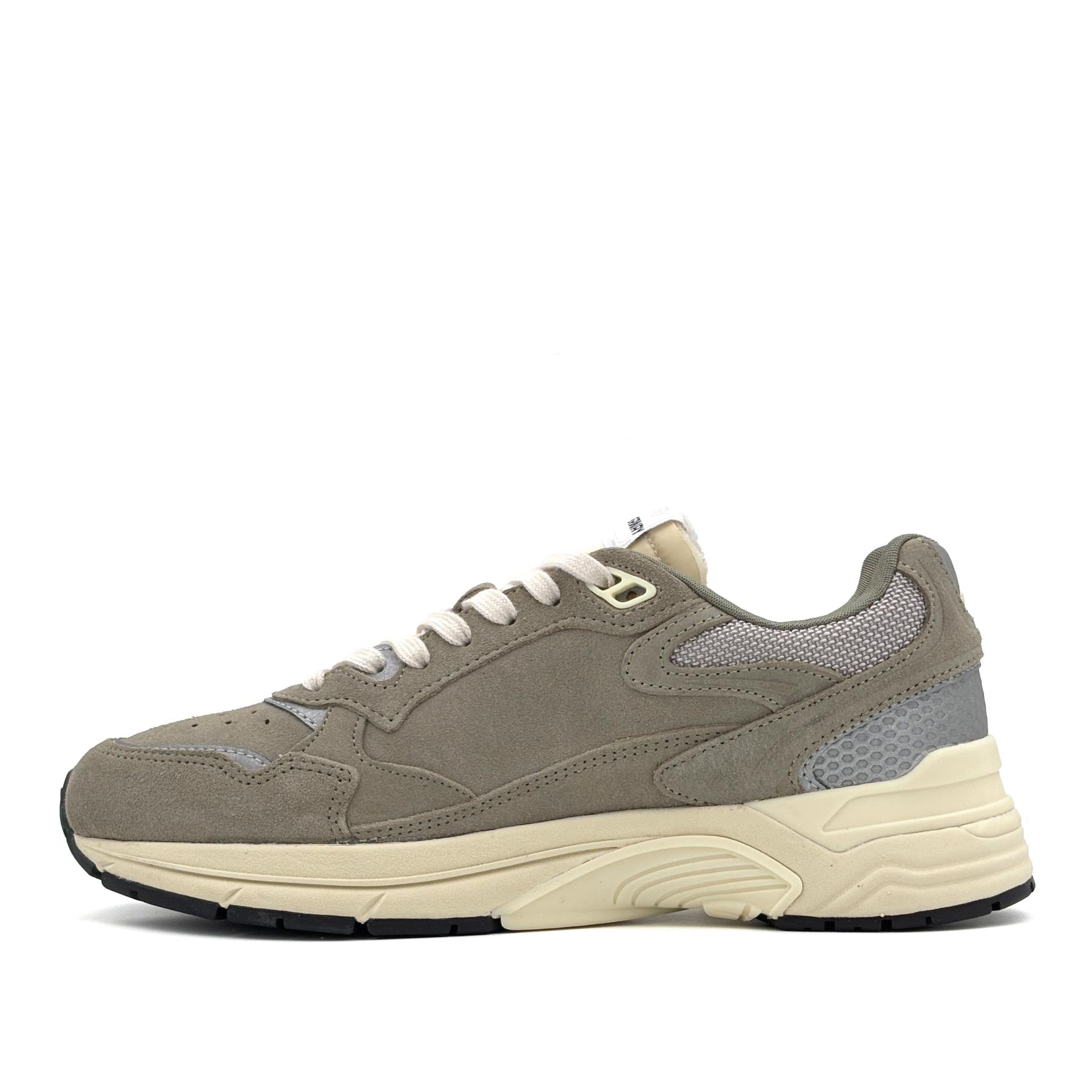 Hyperway Low Man Suede Meshref Thyme Silver
