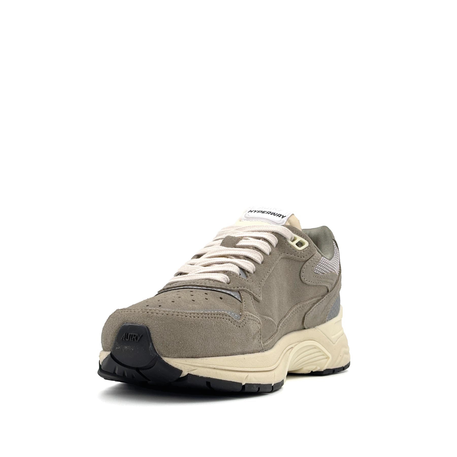 Hyperway Low Man Suede Meshref Thyme Silver