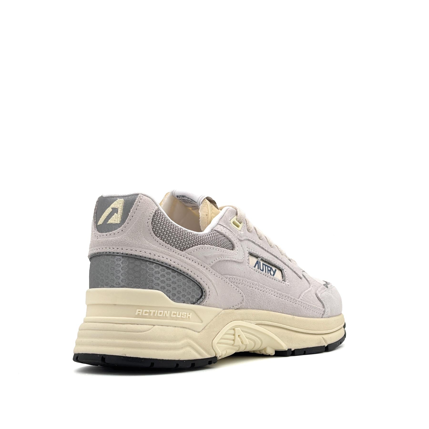 Hyperway Low Man Suede Meshref White Silver
