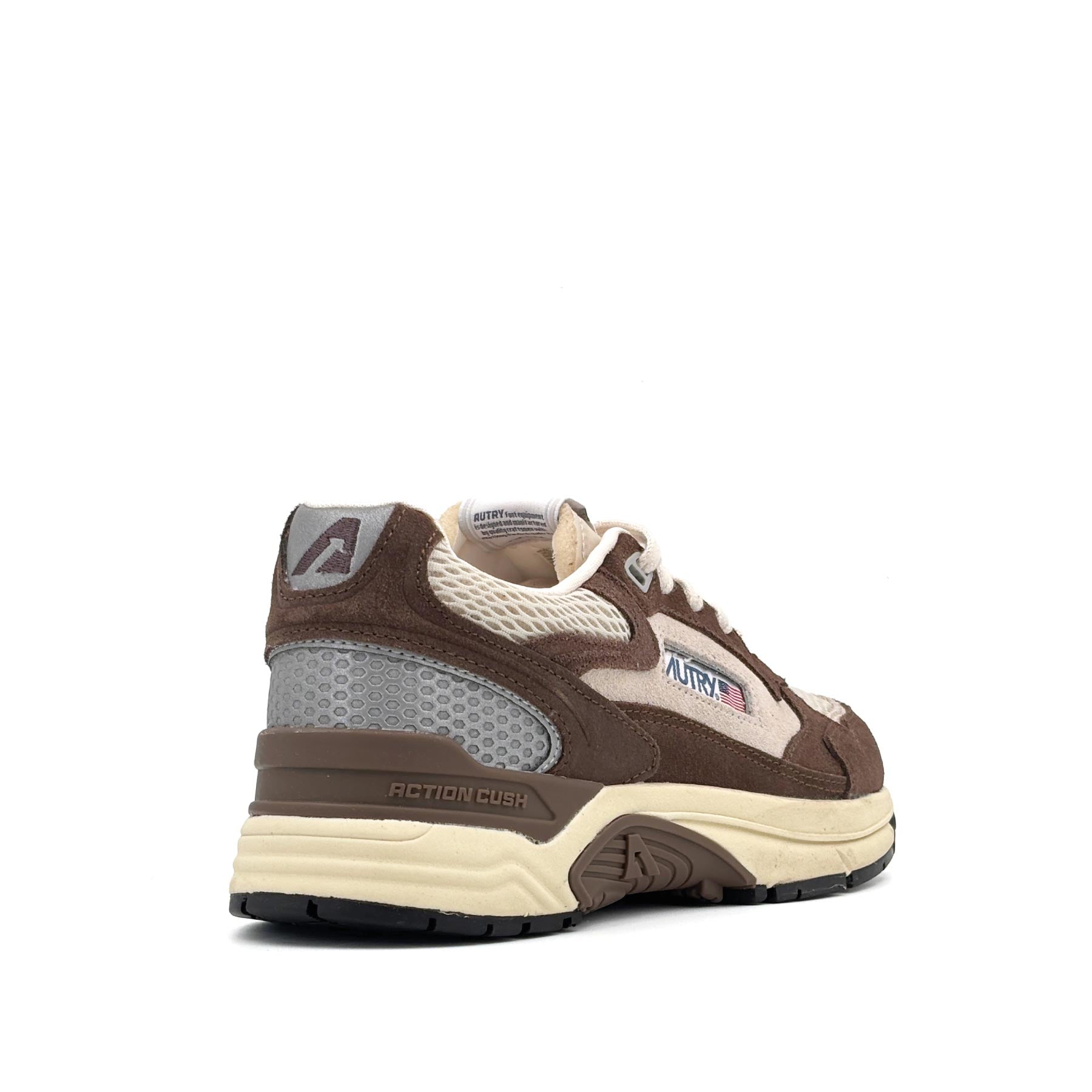 Hyperway Low Women Suede Mesh Sand Brick Red