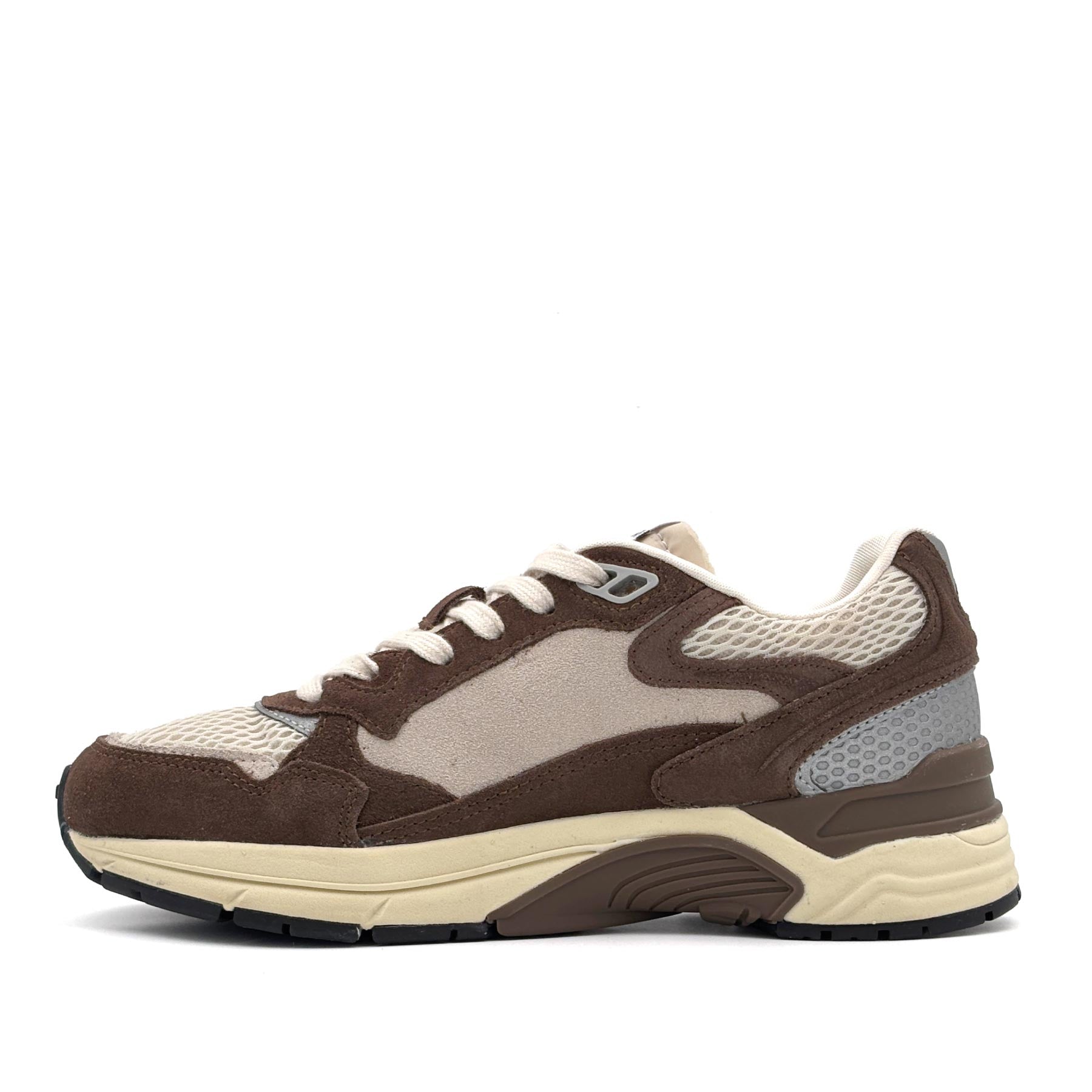 Hyperway Low Women Suede Mesh Sand Brick Red