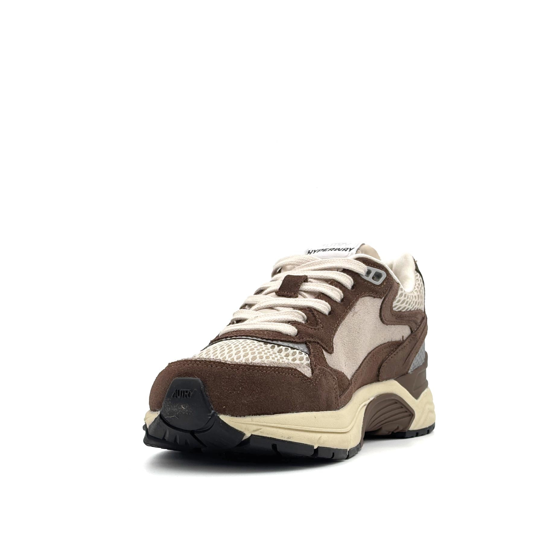Hyperway Low Women Suede Mesh Sand Brick Red