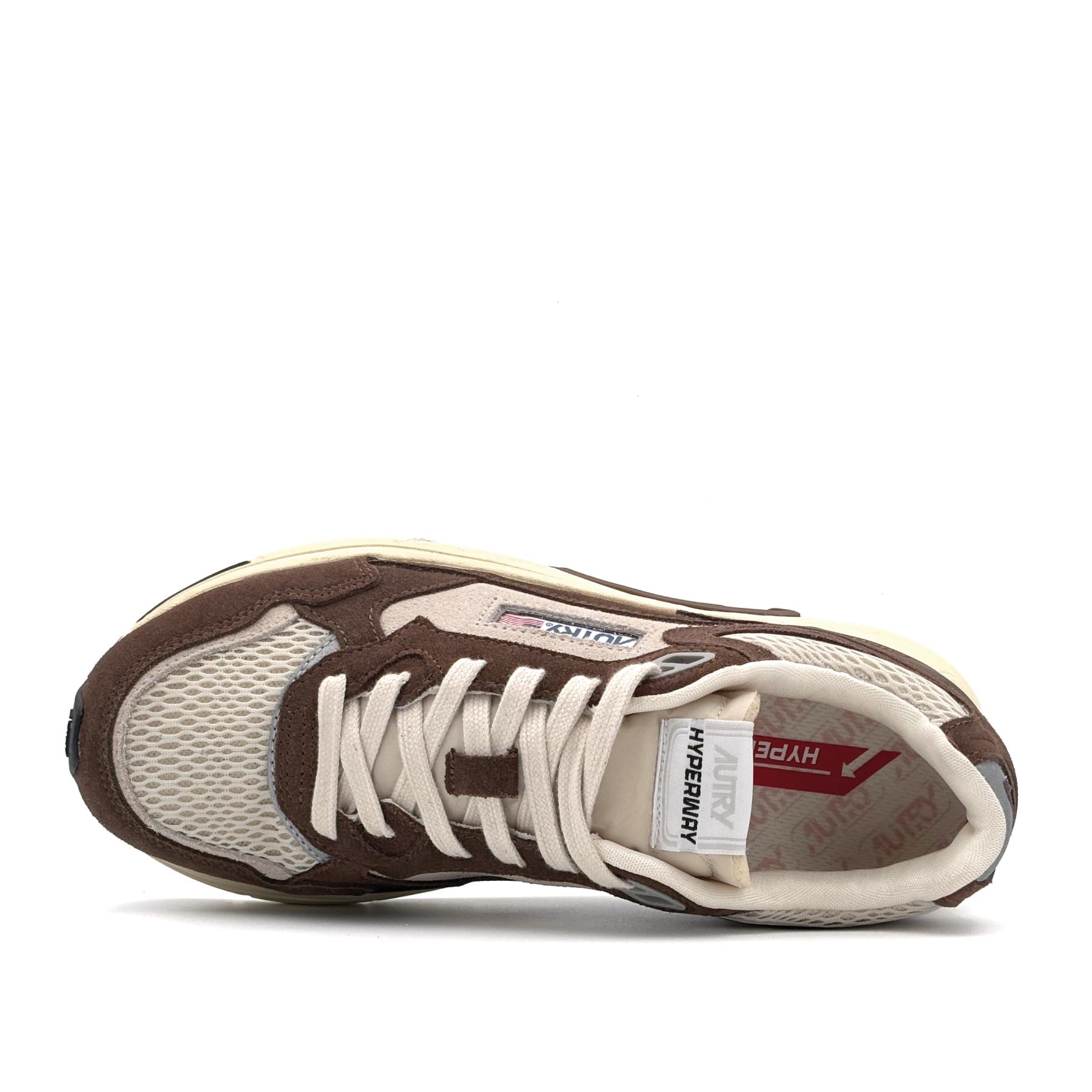 Hyperway Low Women Suede Mesh Sand Brick Red