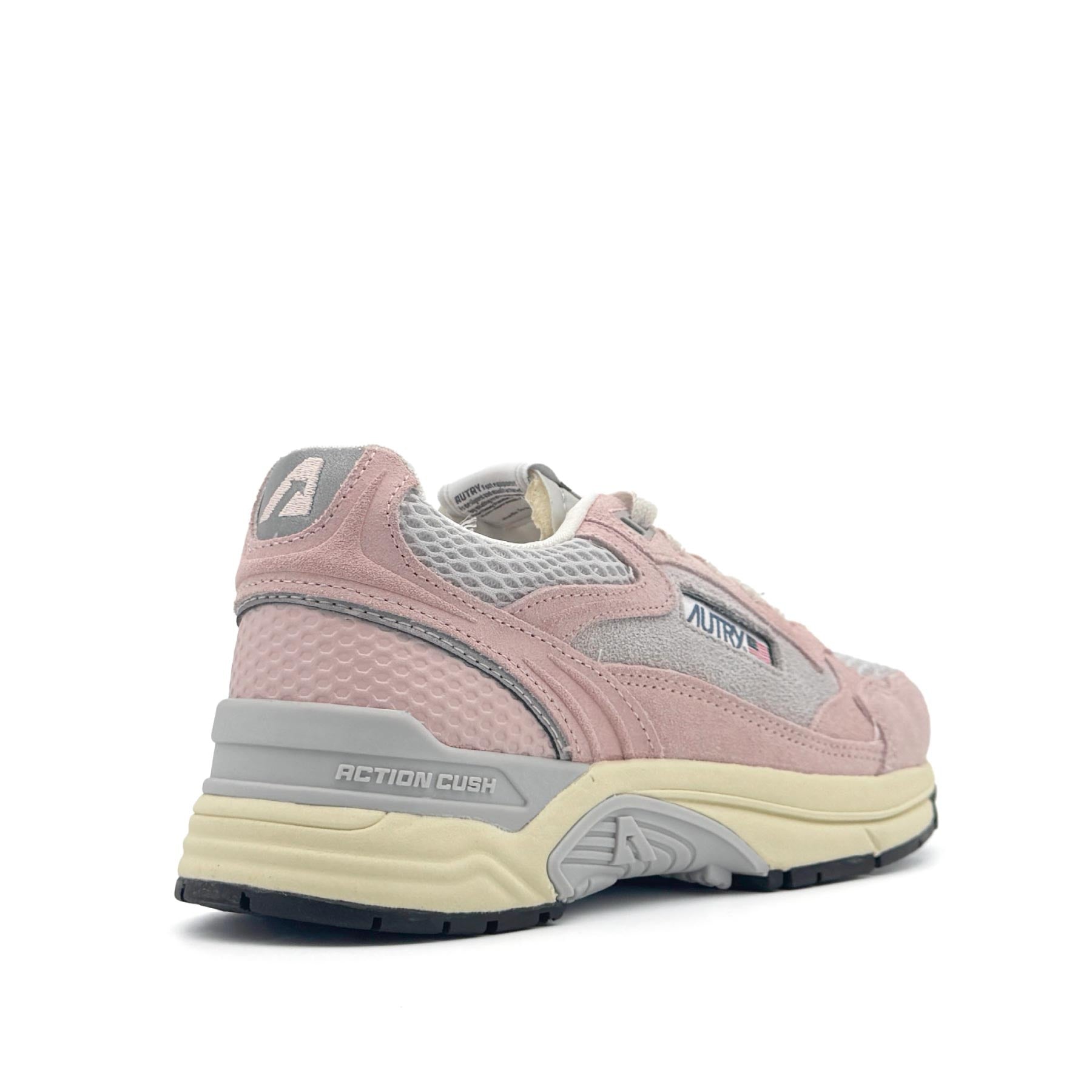 Hyperway Low Women Suede Mesh Powder Silver
