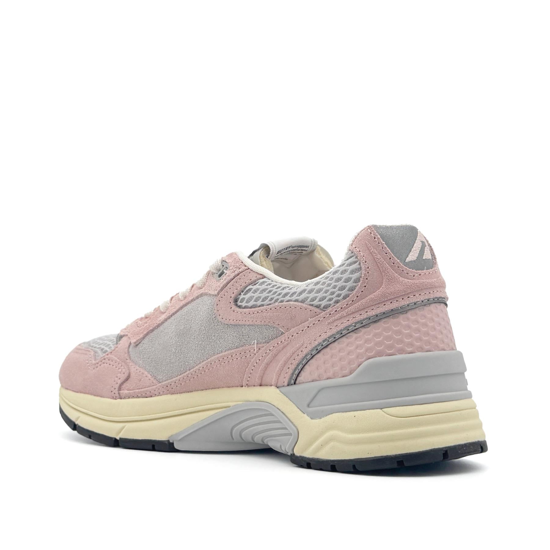Hyperway Low Women Suede Mesh Powder Silver