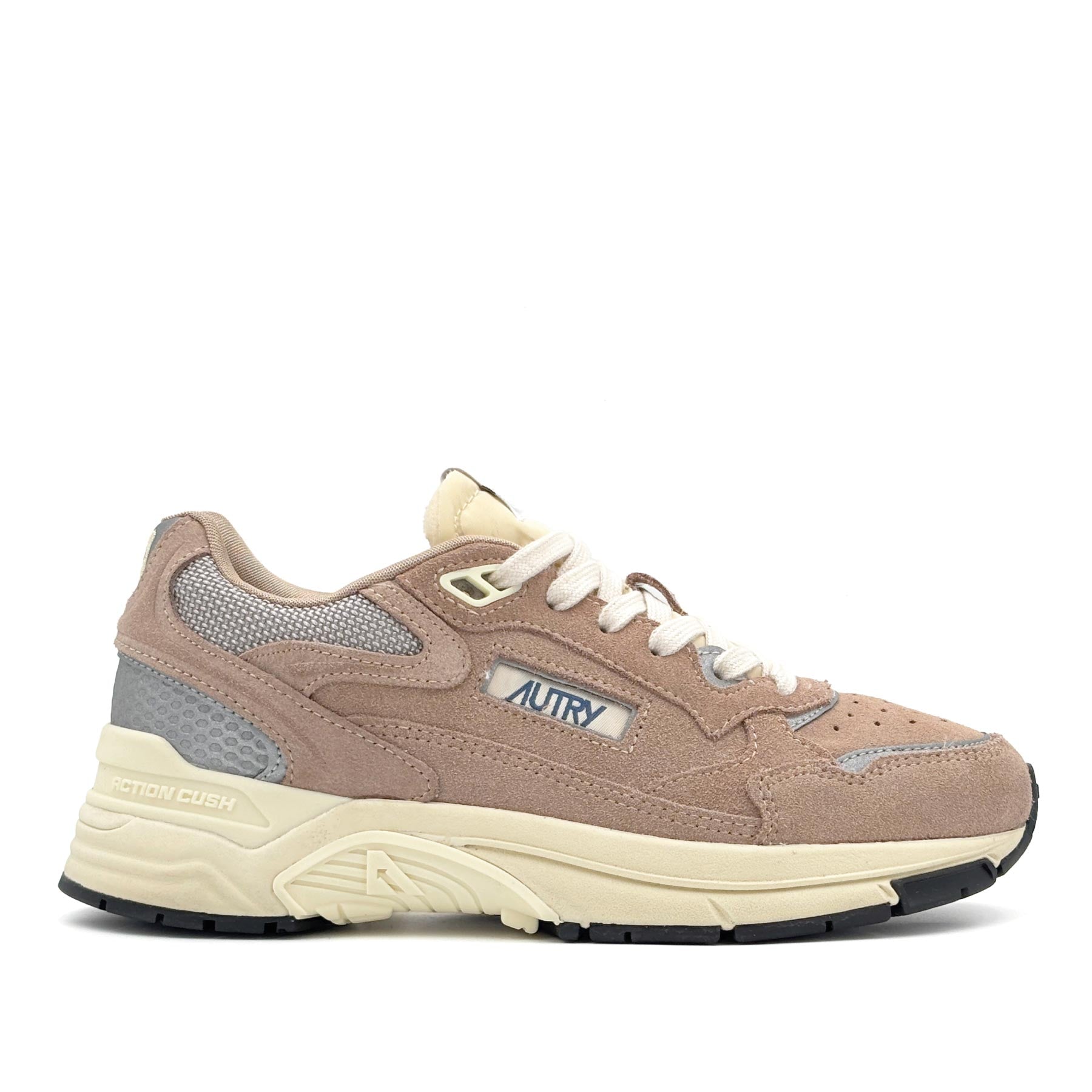 Hyperway Low Women Suede Mesh Southern Moonlight Silver