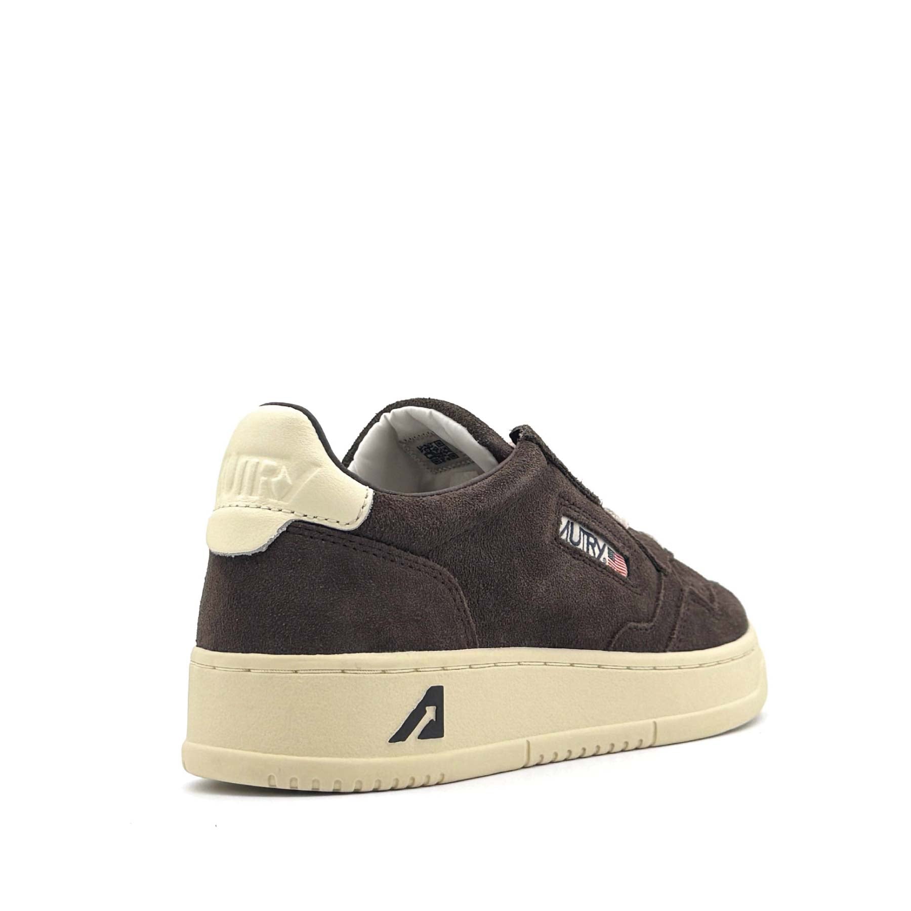 Medalist Low Women Finish Suede Moka White