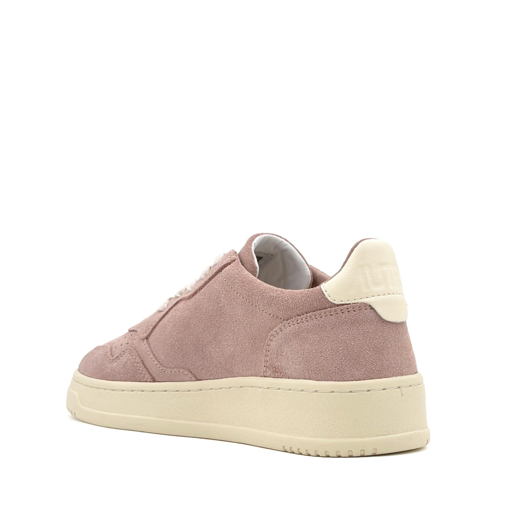 Medalist Low Women Finish Suede Rosecan White