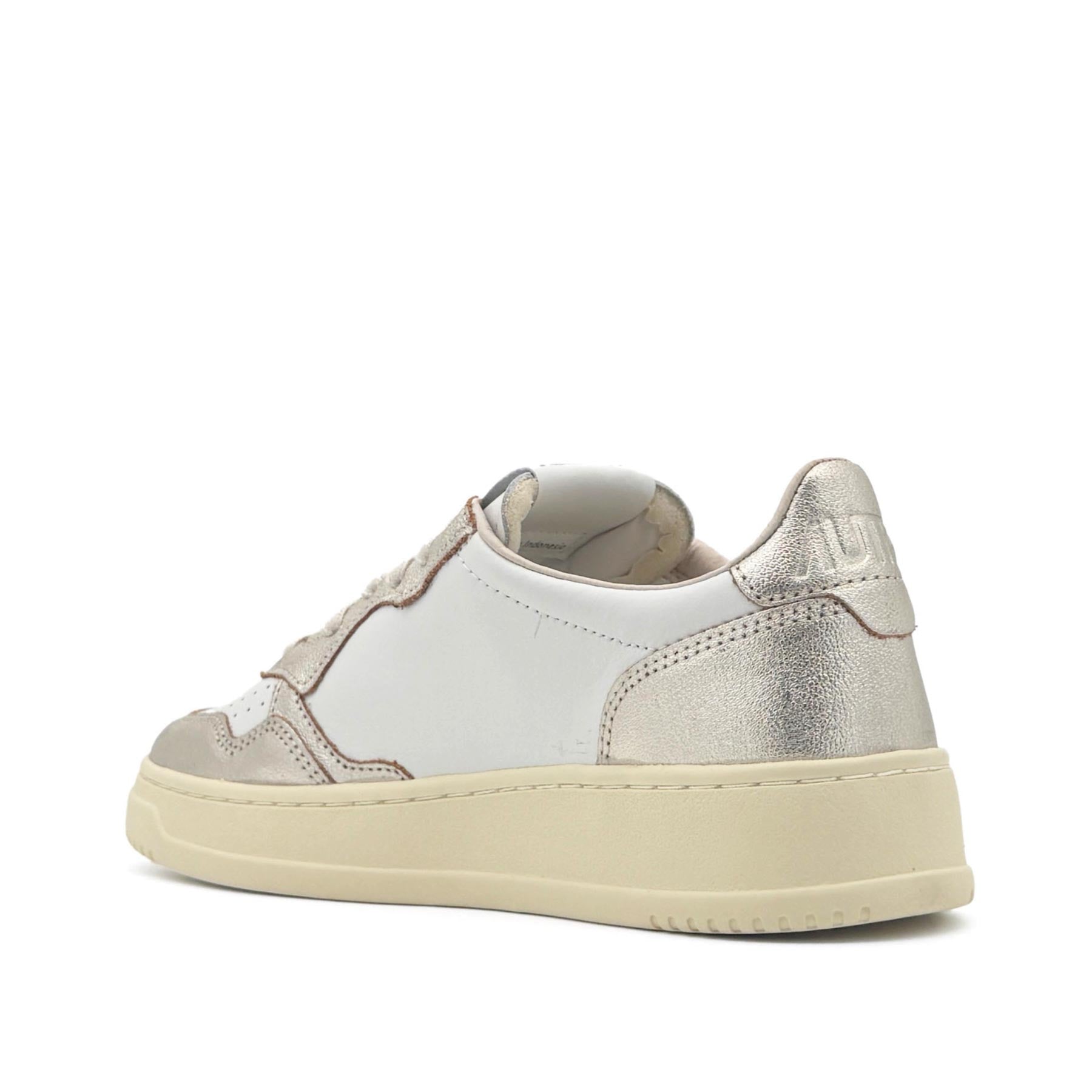 Medalist Low Women Leather White Platinum