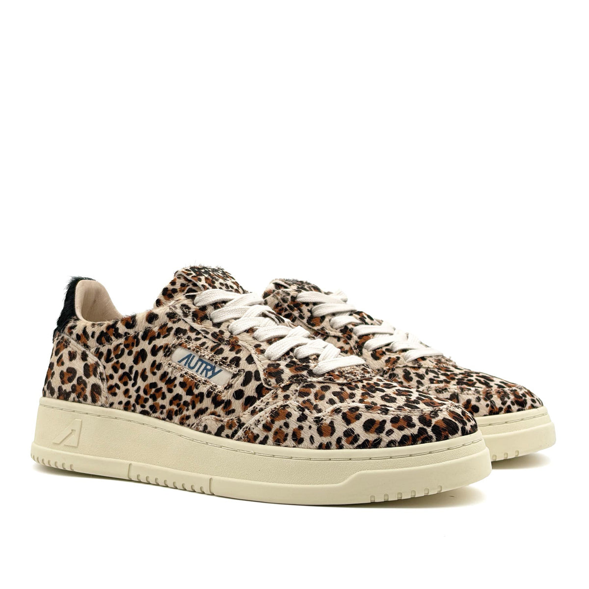 Medalist Low Women Pony Safari Leopard Black