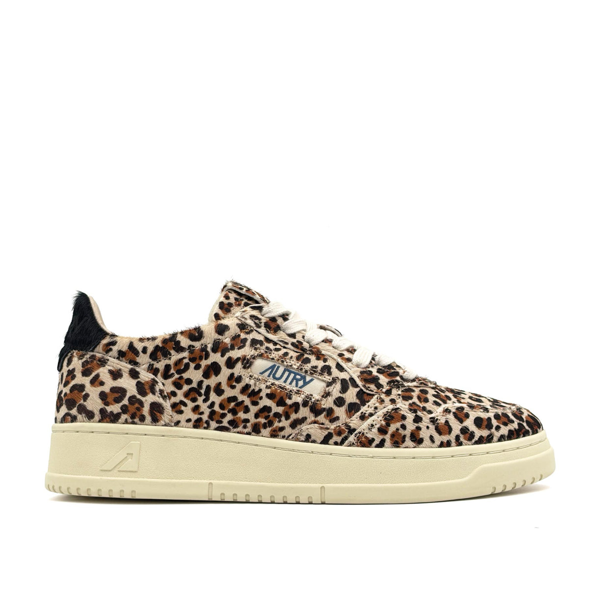 Medalist Low Women Pony Safari Leopard Black