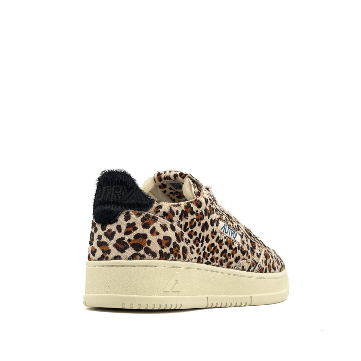 Medalist Low Women Pony Safari Leopard Black