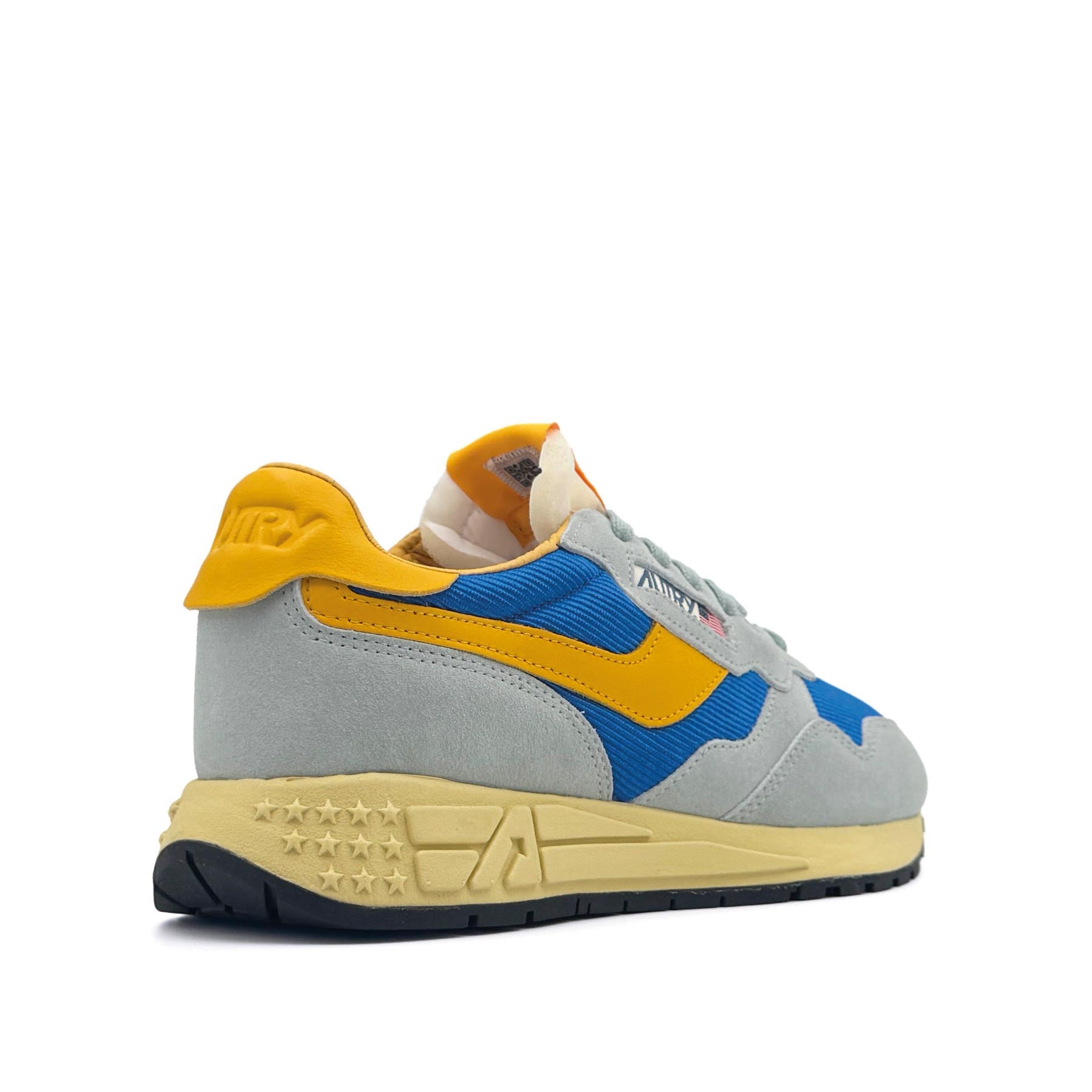 Reelwind Low Man Suede Mesh Blue Day Lily