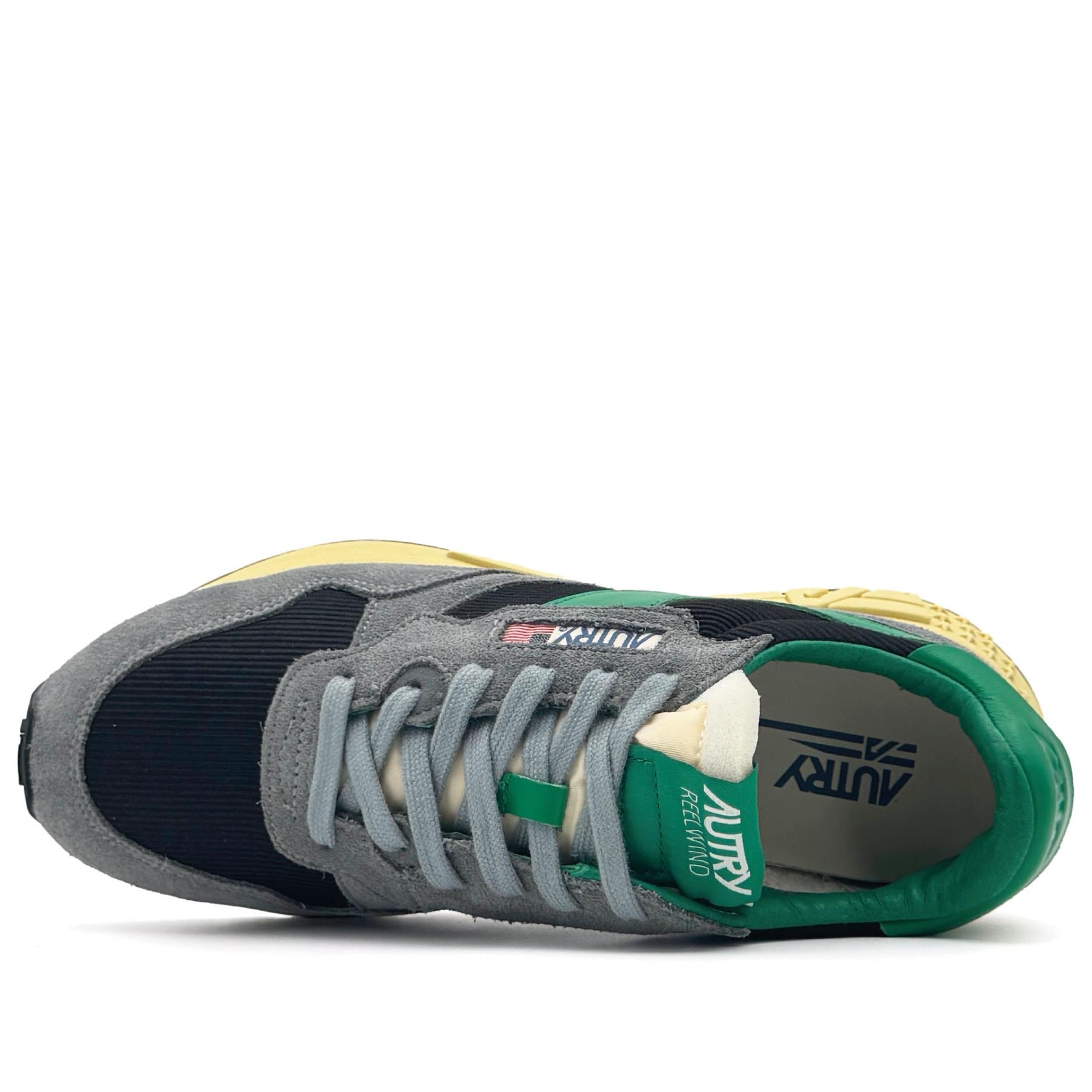 Reelwind Low Man Suede Mesh Peat Grntam