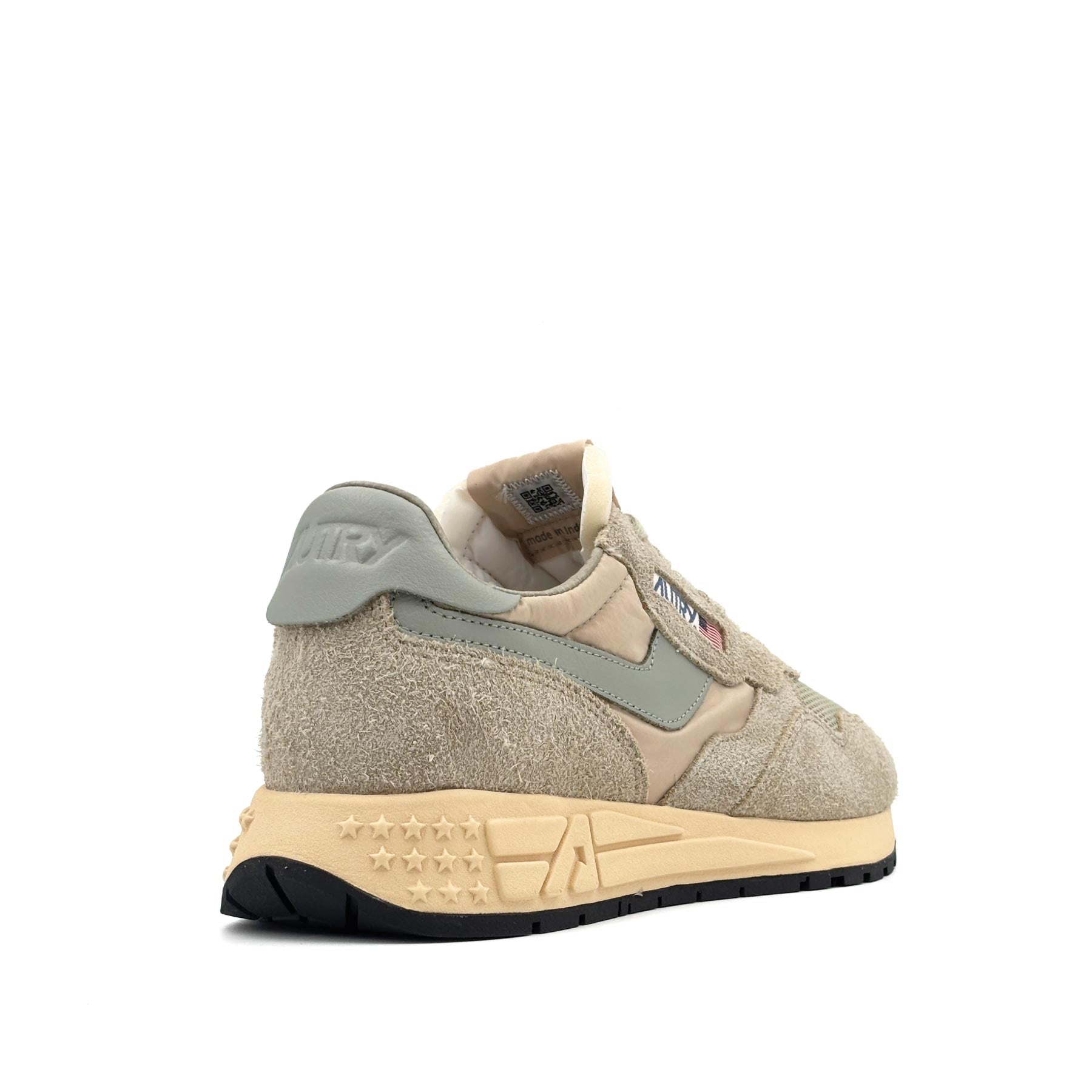 Reelwind Low Man Suede Net Sponge Seagrass