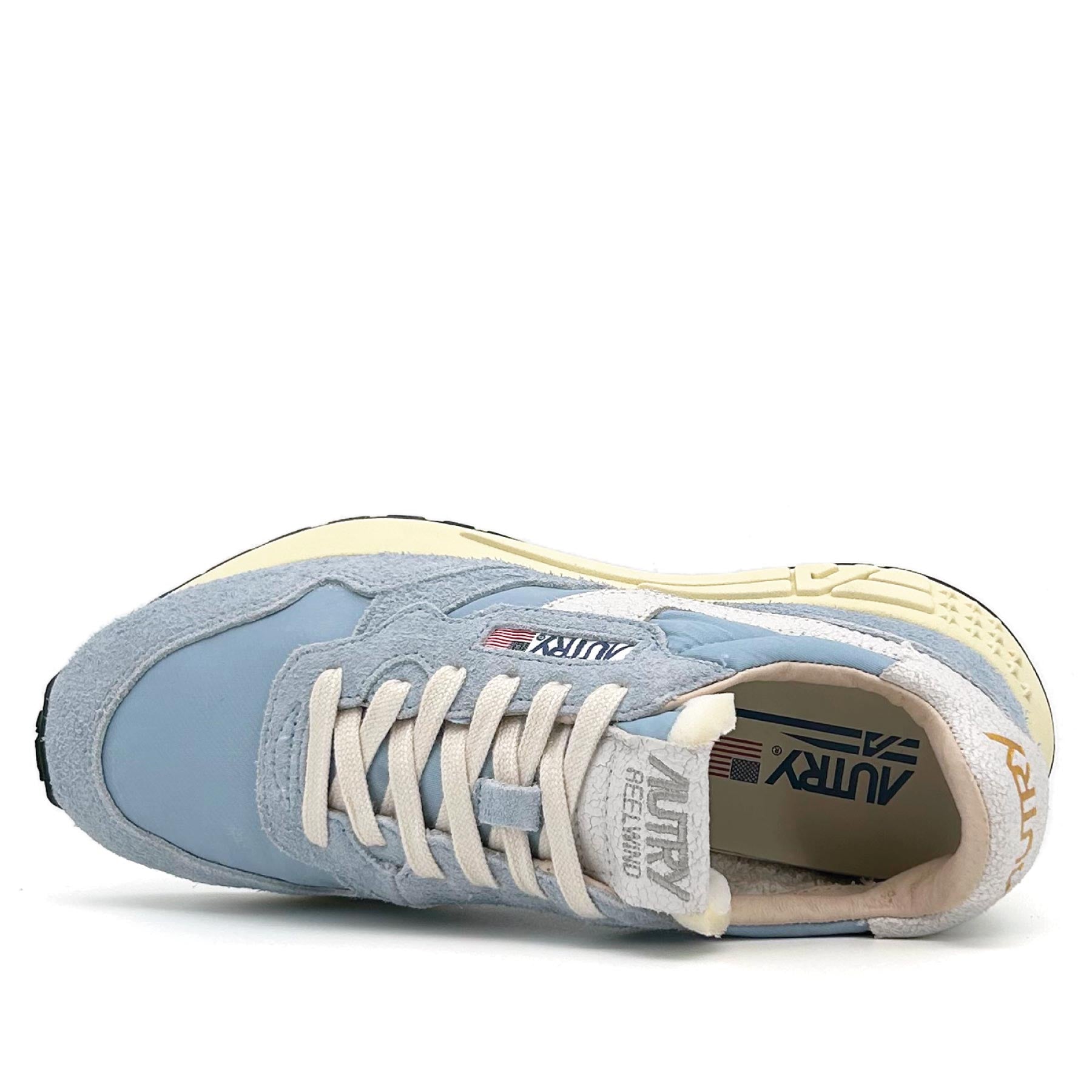 Reelwind Low Women Nylon Crack White Iceblue