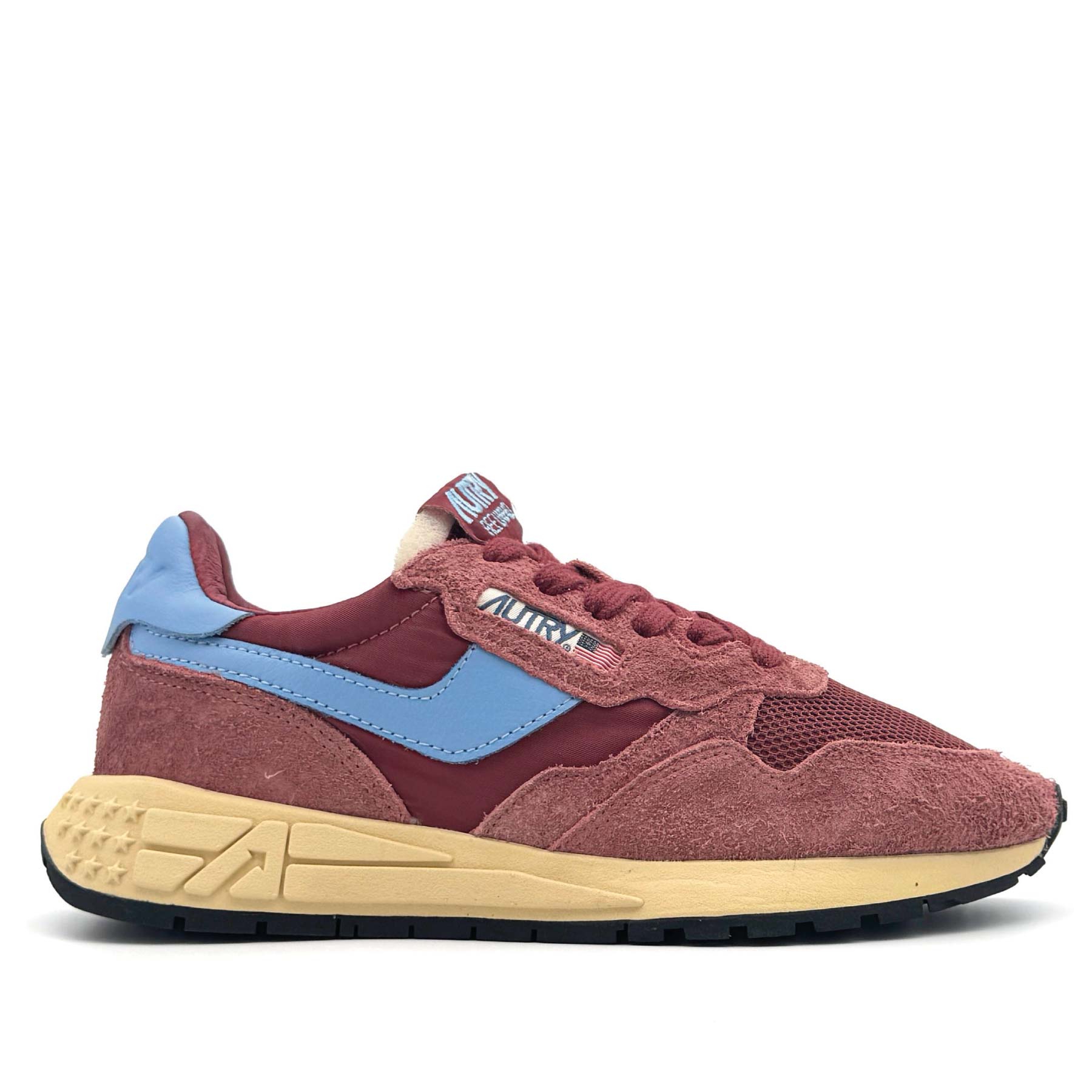 Reelwind Low Women Suede Hot Sauce Blue