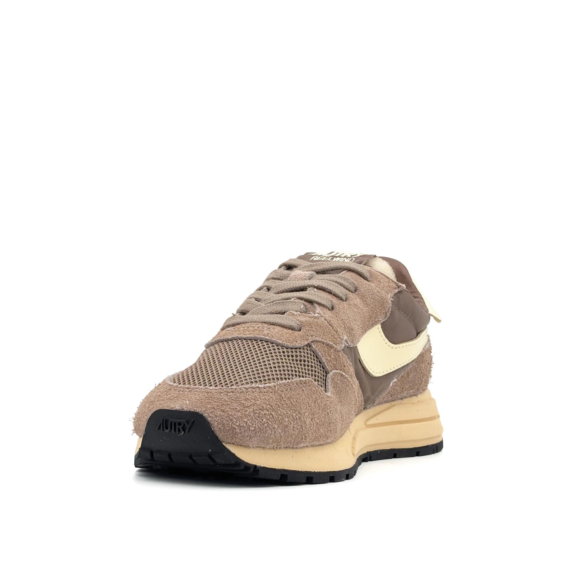 Reelwind Low Women Suede Net Croco Rutabaga