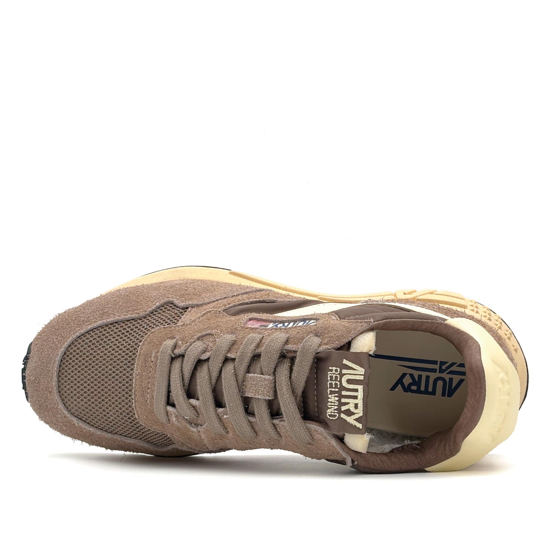 Reelwind Low Women Suede Net Croco Rutabaga