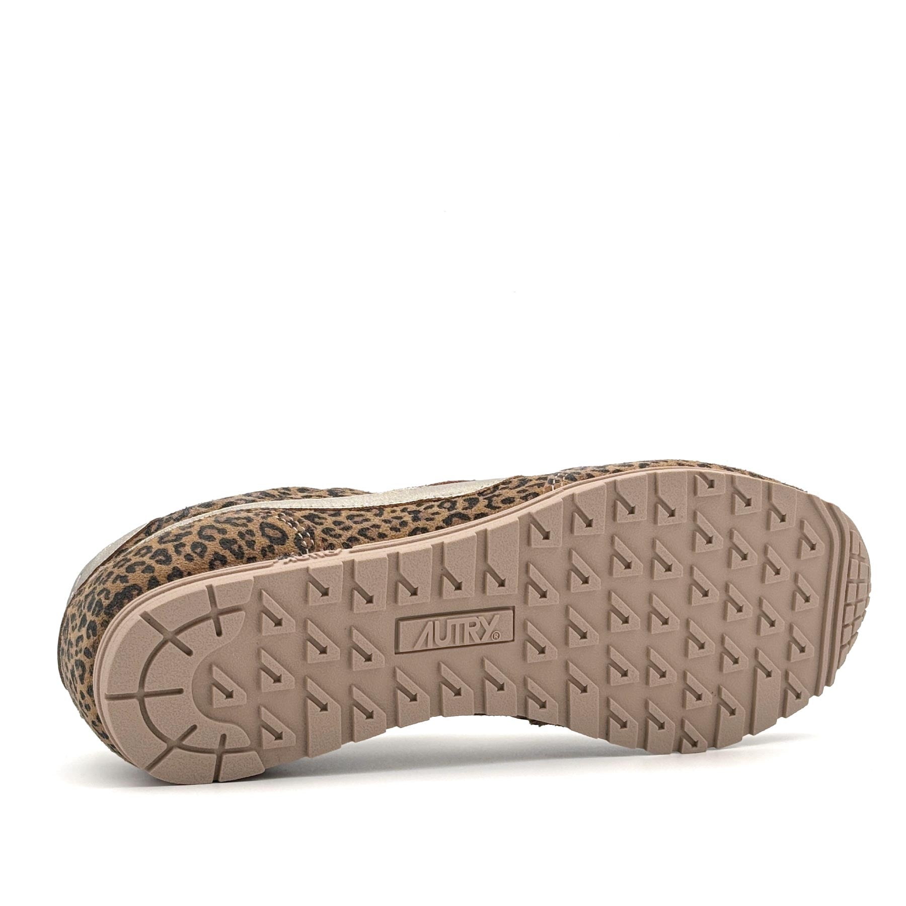 Windspin Low Women Suede Leopard Leo Platinum