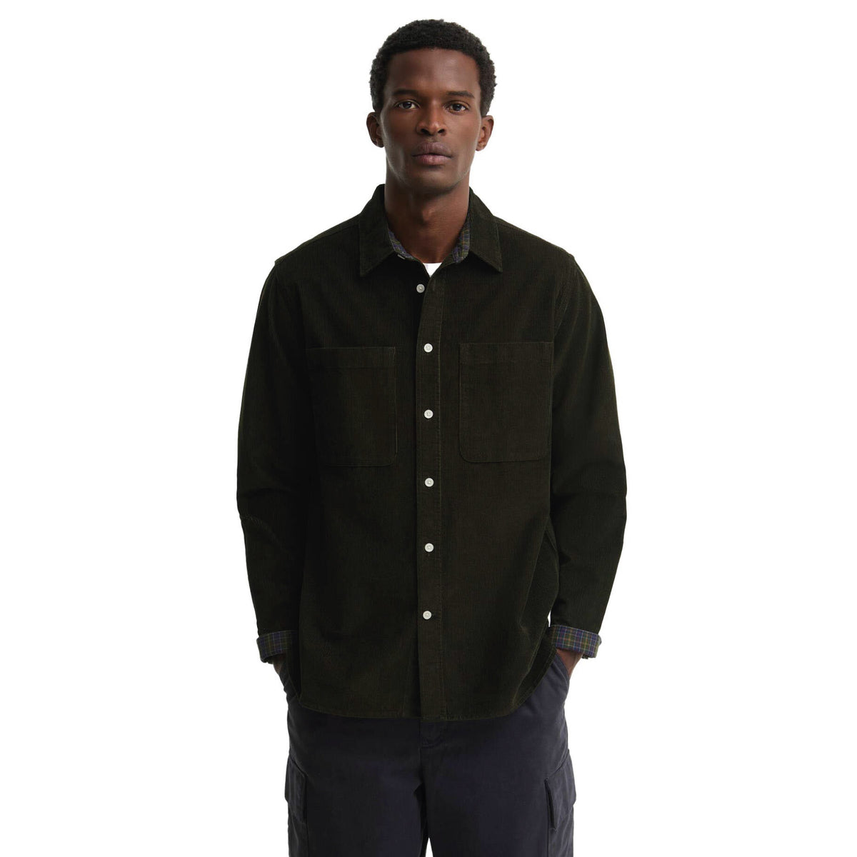 Authentic Cord Shirt Sage