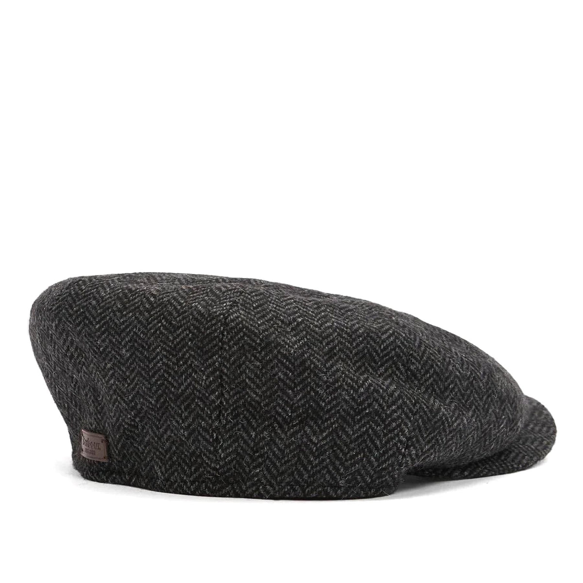 Fyne Tweed Baker Boy Cap Chracoal Grey