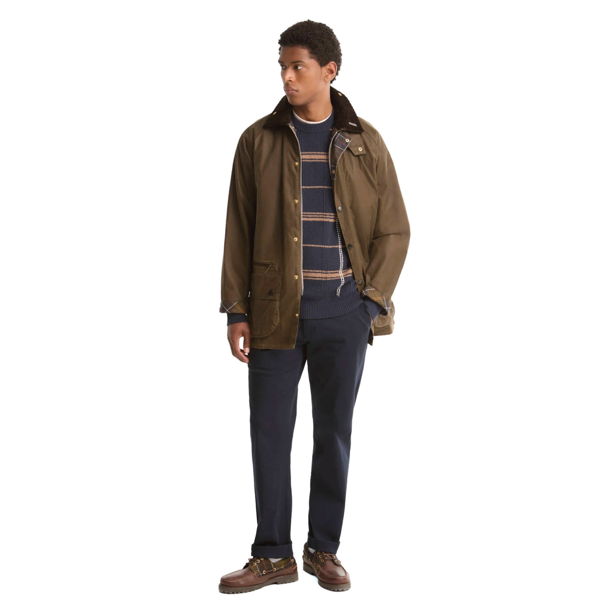 Icons Beaufort Wax Jacket Beech